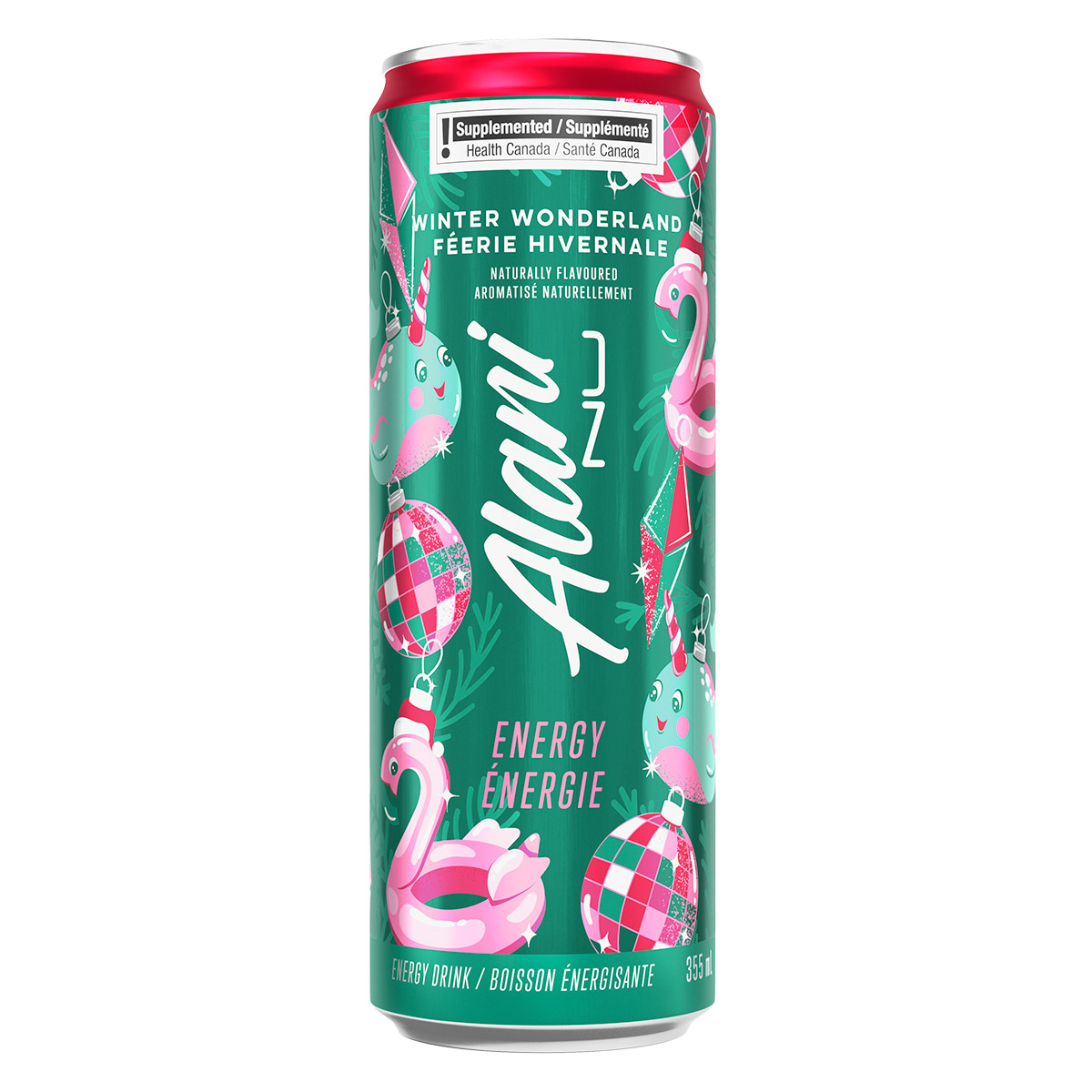 Alani Energy Drink - Winter Wonderland 355 mL, 12-pack