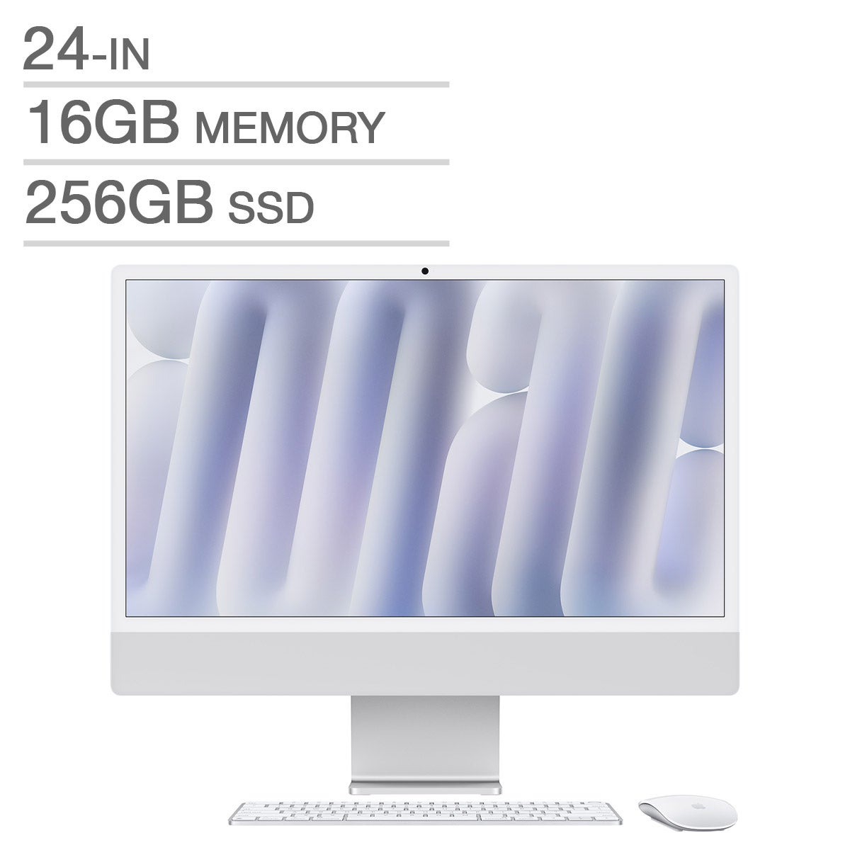 Apple 24 in. iMac, Apple M4 Chip - 16 GB RAM, 256 GB SSD Apple 24 in. iMac, Apple M4 Chip - 16 GB RAM, 256 GB SSD