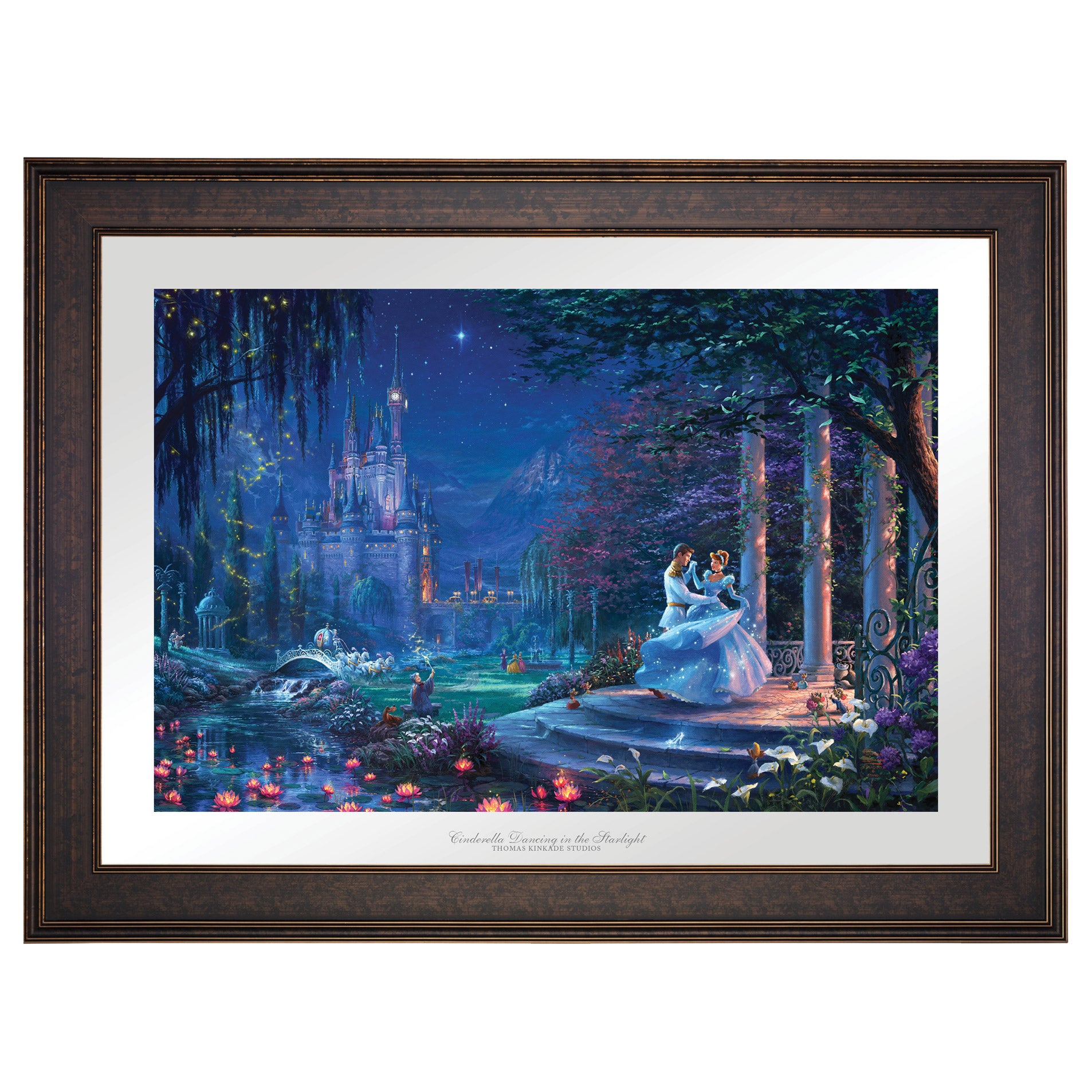 Disney Cinderella Dancing in the Starlight 12x18 SN Limited