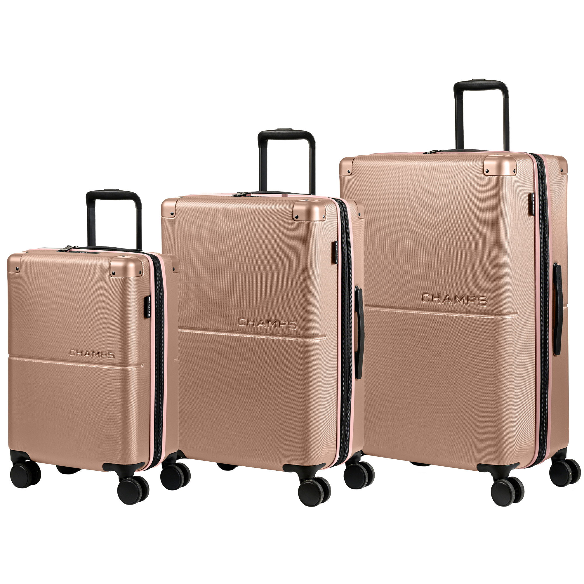 Champs Earth Collection 3-piece Hardside Set