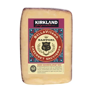 Kirkland Signature Sartori Bellavitano Cabernet Sauvignon Cheese