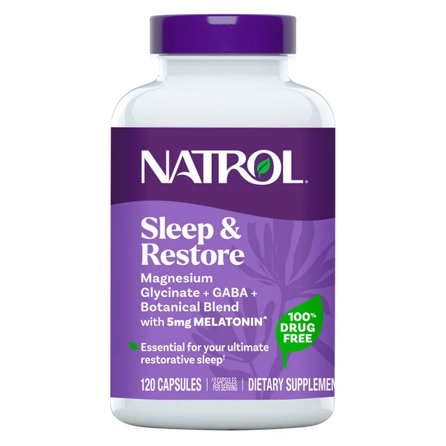 NATROL SLEEP/RESTORE CAPSULES 120CT