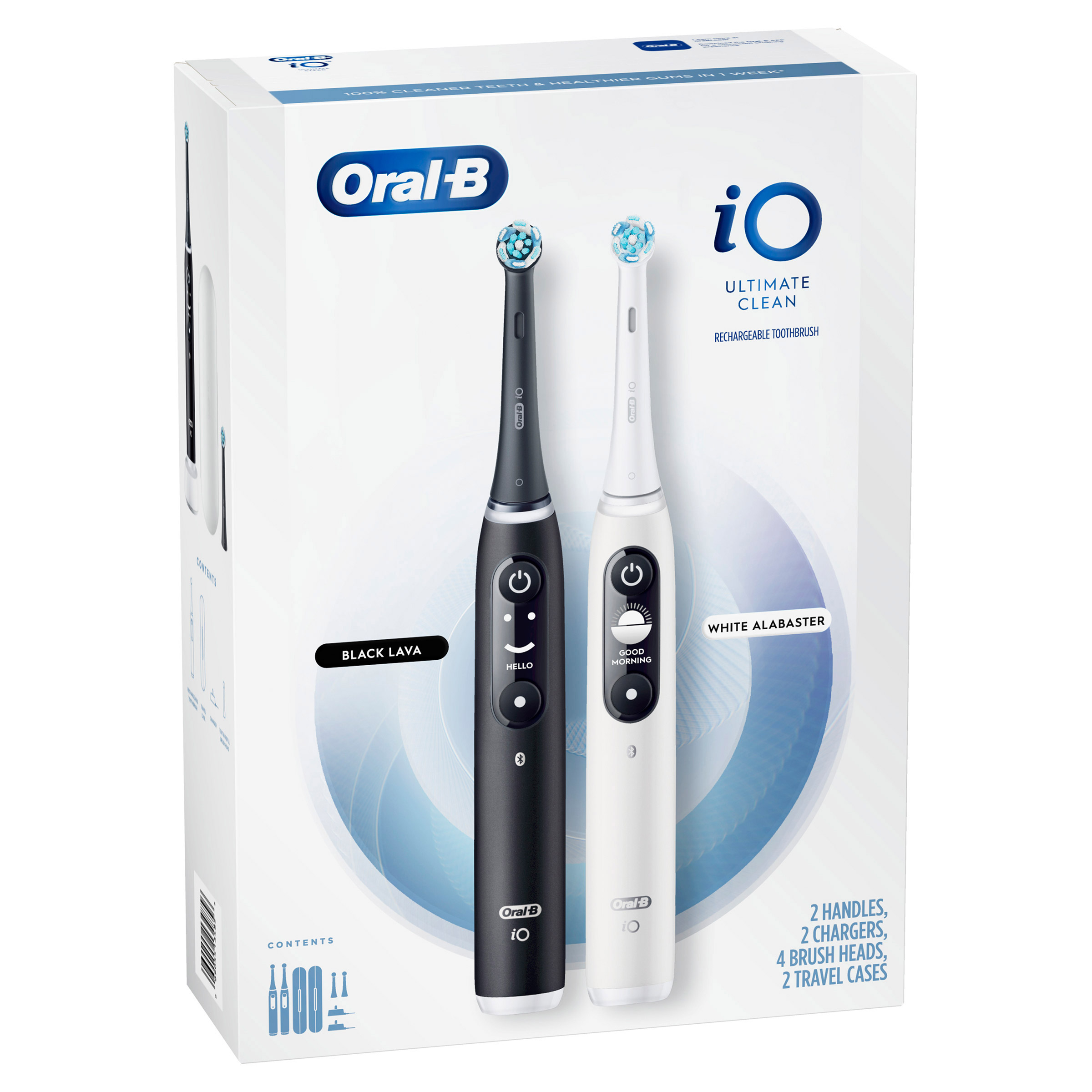Oral-B iO Series 6 Ultimate Clean Rechargeable Electric Toothbrush  2-pack