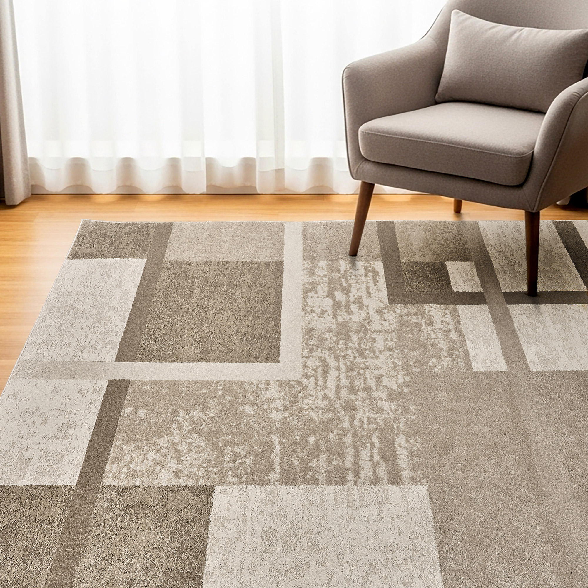 Eden Area Rug, Abstract Geo, 6'6