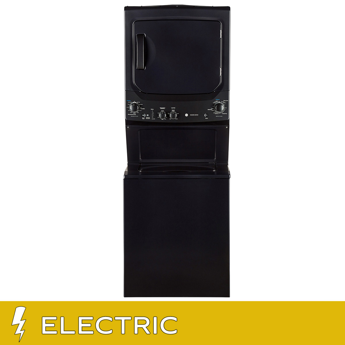 GE 27 in. Diamond Grey Spacemaker 4.4 cu. ft. Washer and 5.9 cu. ft. Dryer Laundry Centre