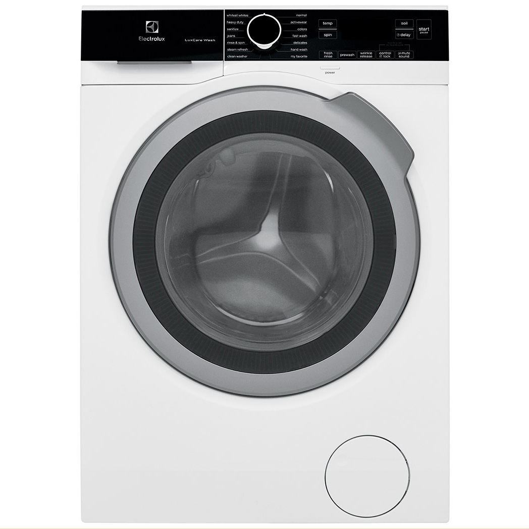 Electrolux 24 in. 2.8 cu. ft. White Compact Washer with IQ-Touch Controls featuring Perfect Steam