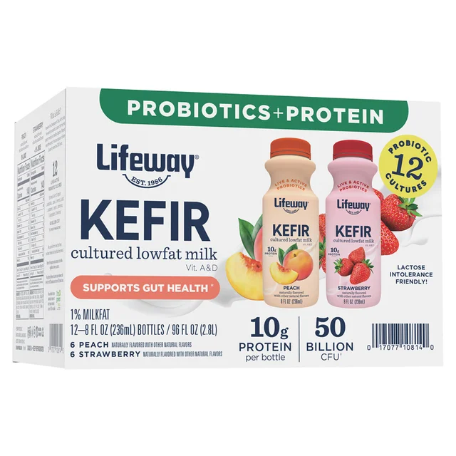 LIFEWAY LOWFAT PROBIOTIC KEFIR 12/8 OZ