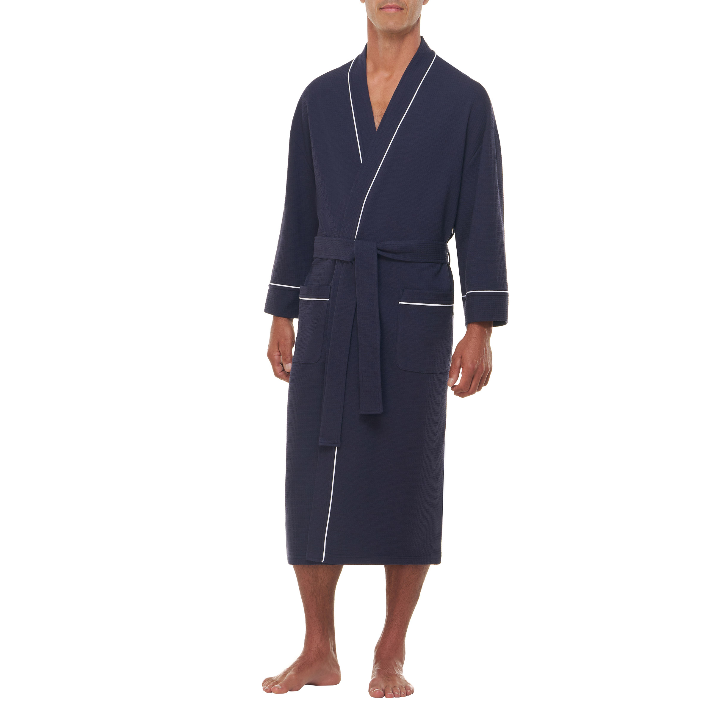 Majestic Men's Waffle Knit Robe