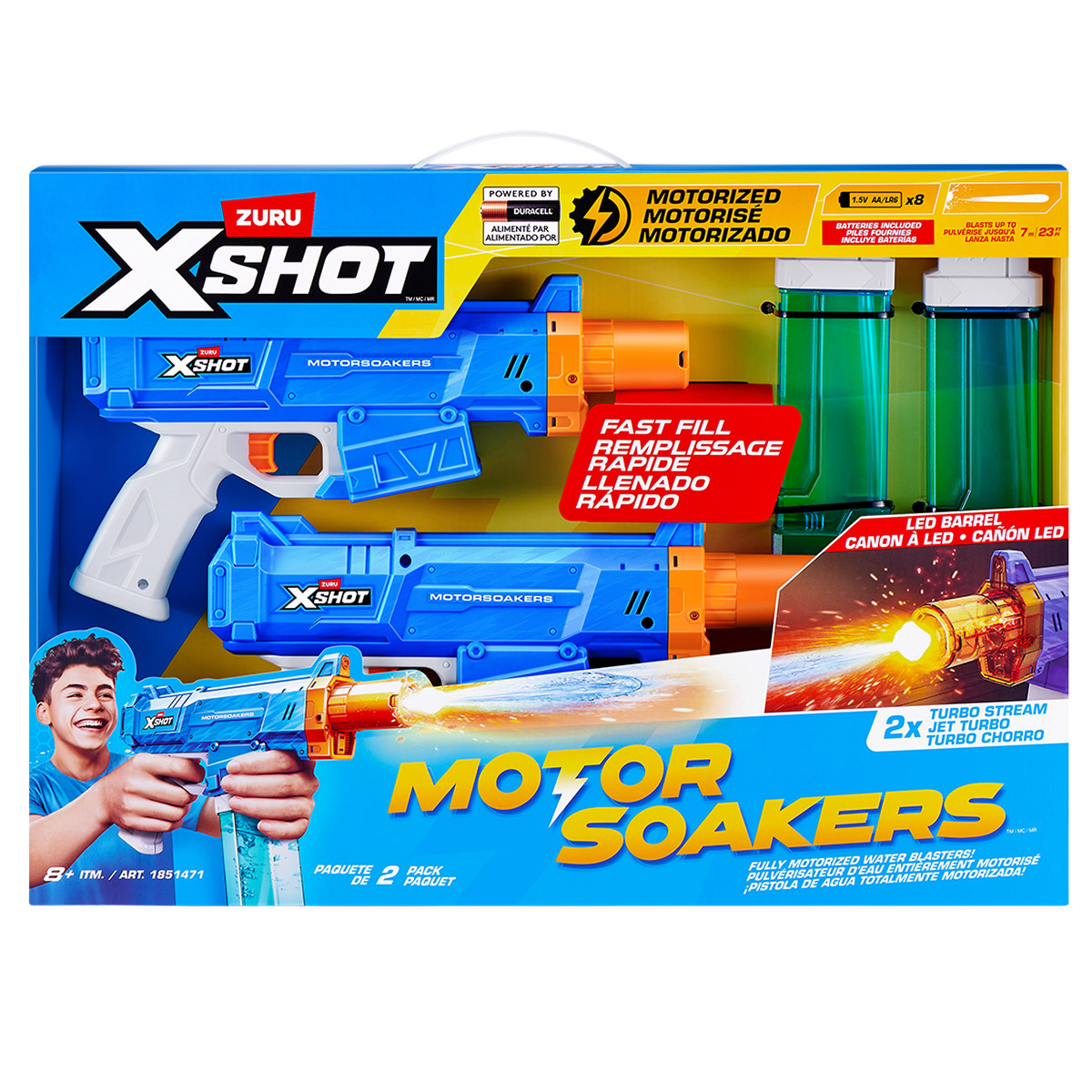 Zuru Xshot Turbo Stream Motor Soaker | Costco