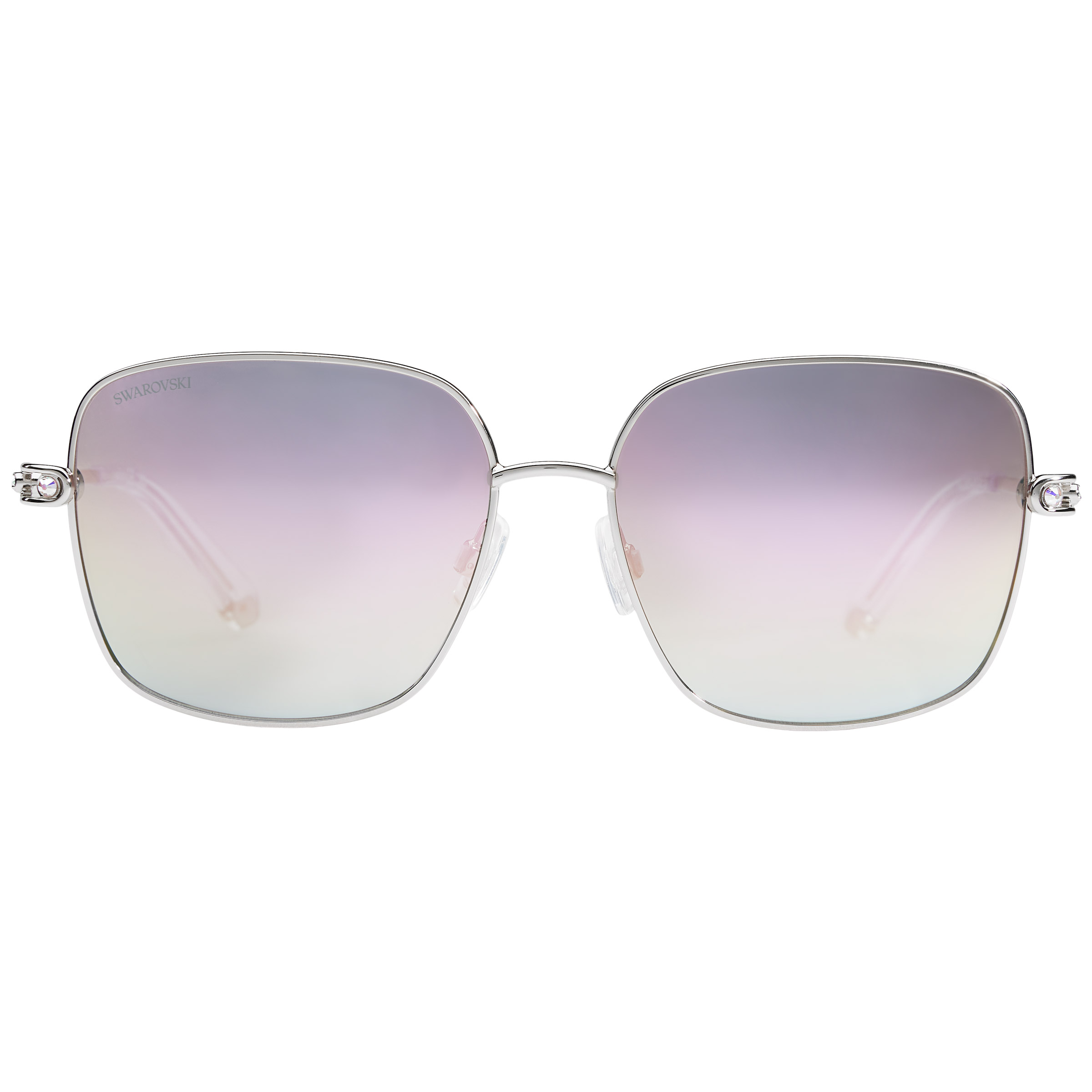 Swarovski SK0313 Shiny Palladium Gradient Sunglasses | Costco