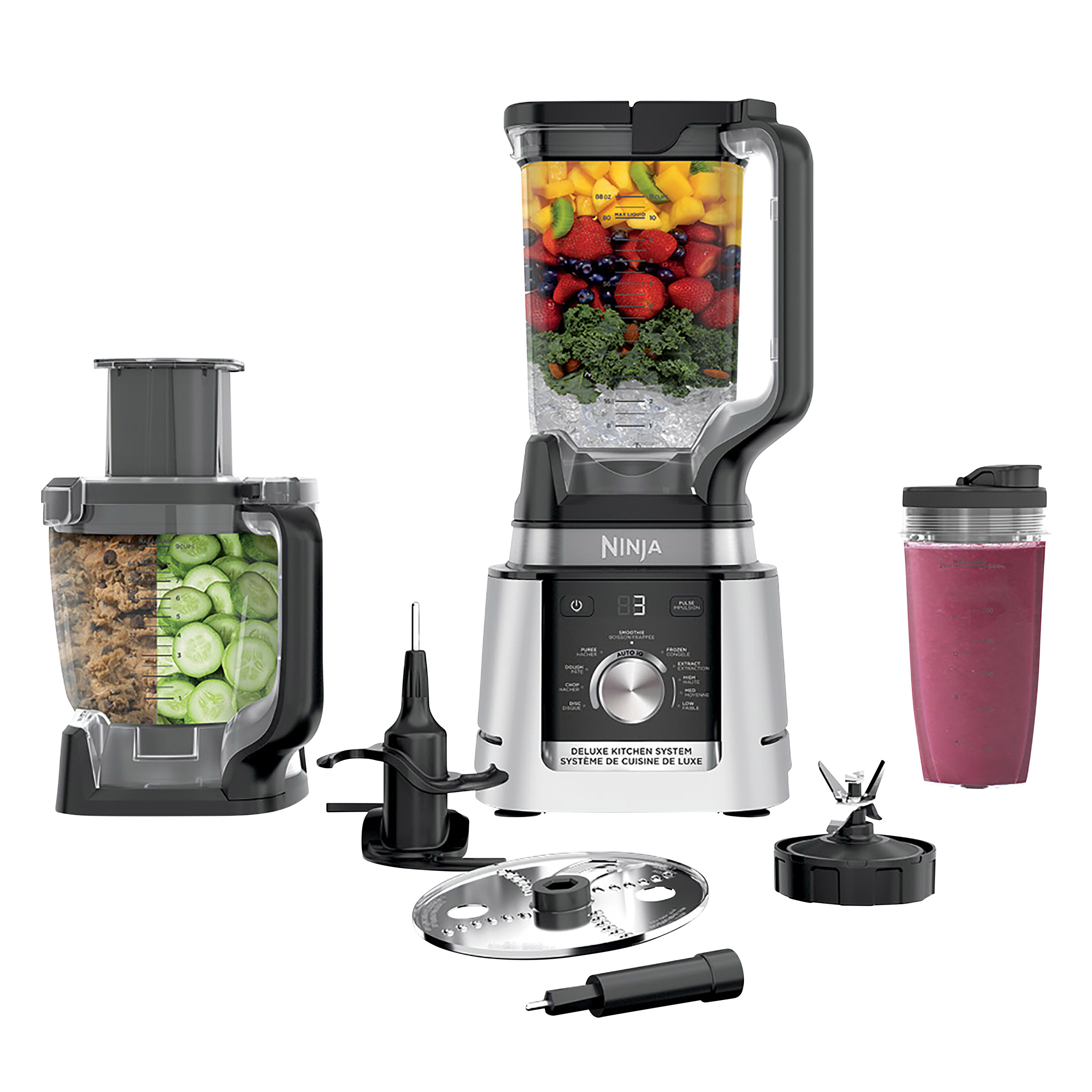 Ninja Deluxe Blender & Kitchen System with 88-oz. (2.6 L) Pitcher