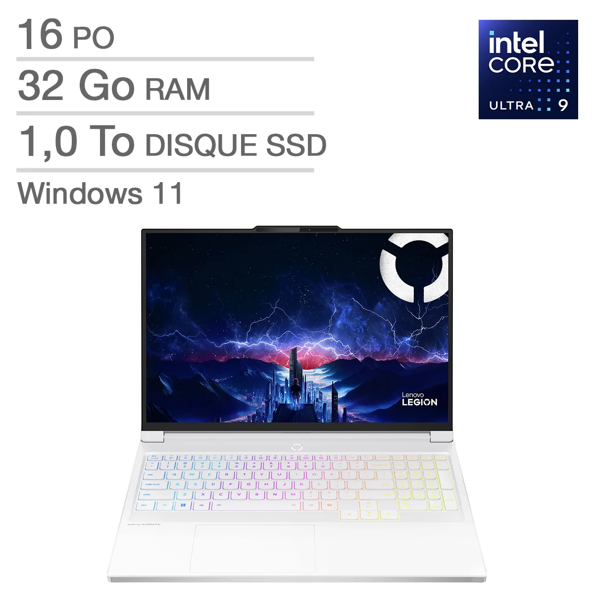 Lenovo Legion 7i Gaming Laptop, 16-in OLED, Intel Core Ultra 9
