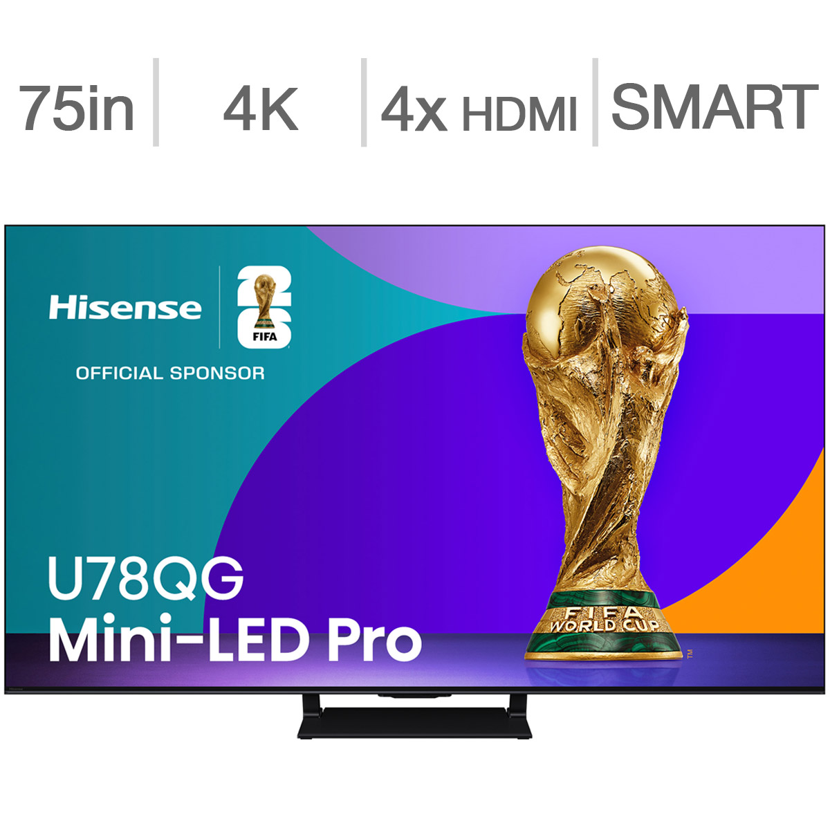 Hisense 75&#034; Class - U78QG Series - 4K QLED Mini LED Pro TV