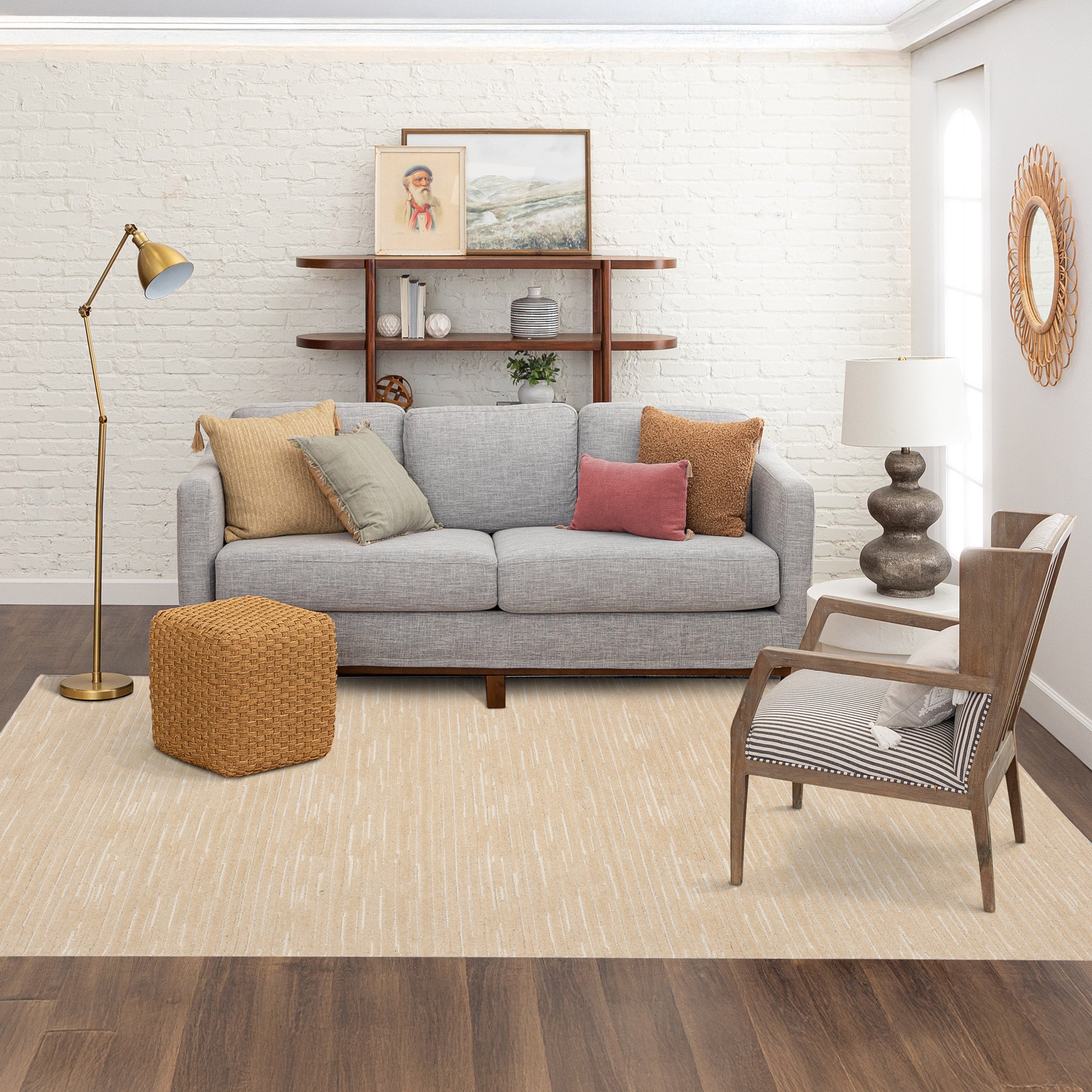 Mohawk Home Cantada Area Rug, Ivory, 6' x 9' | Costco