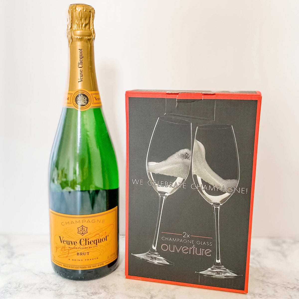 Veuve Clicquot Champagne 750 ml w/2 Riedel Glasses | Costco Veuve Clicquot Champagne 750 ml w/2 Riedel Glasses | Costco