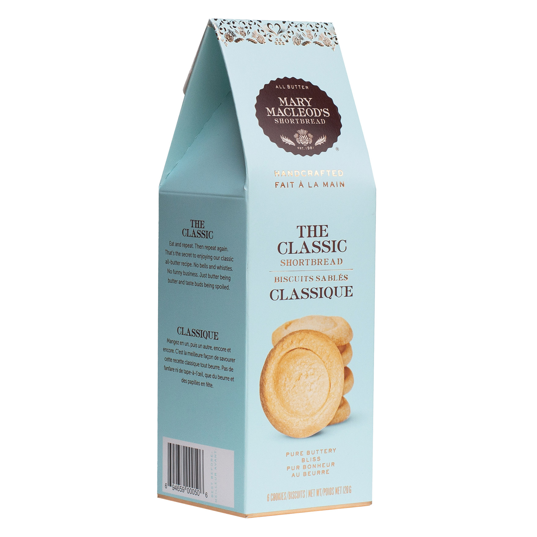 Mary Macleod's Assortment of Shortbread Cookies, 8 × 120 g | Costco