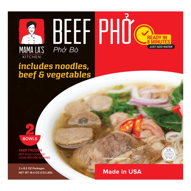 MAMA LA'S BEEF PHO 2 COUNT 16.4 OUNCES
