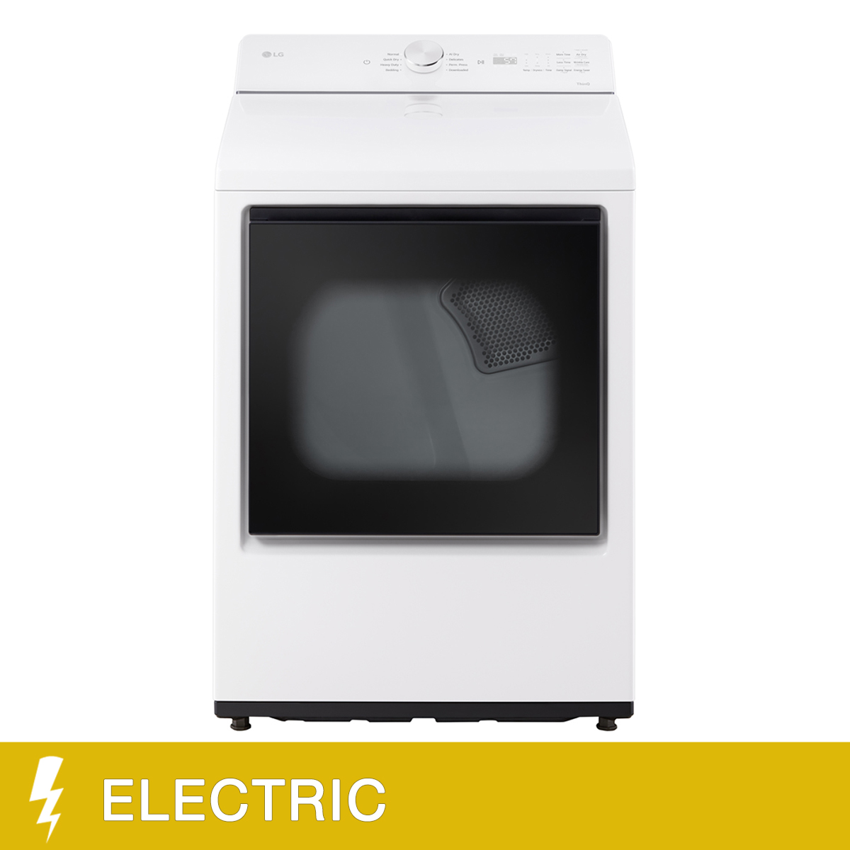LG 7.3 cu. ft. Electric Dryer with Built-in AI Technology