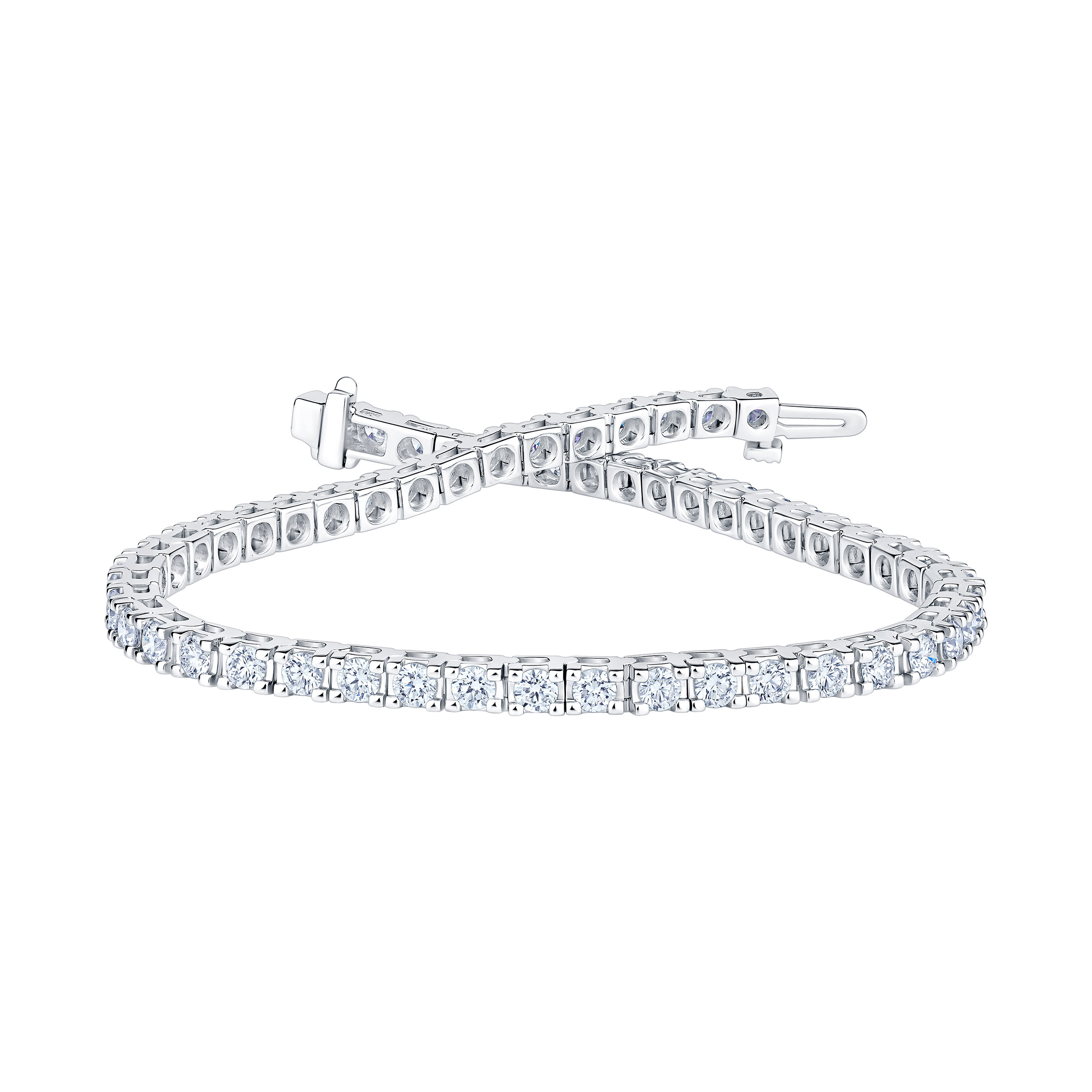 Round Brilliant Diamond Bracelet (4.00 ctw)