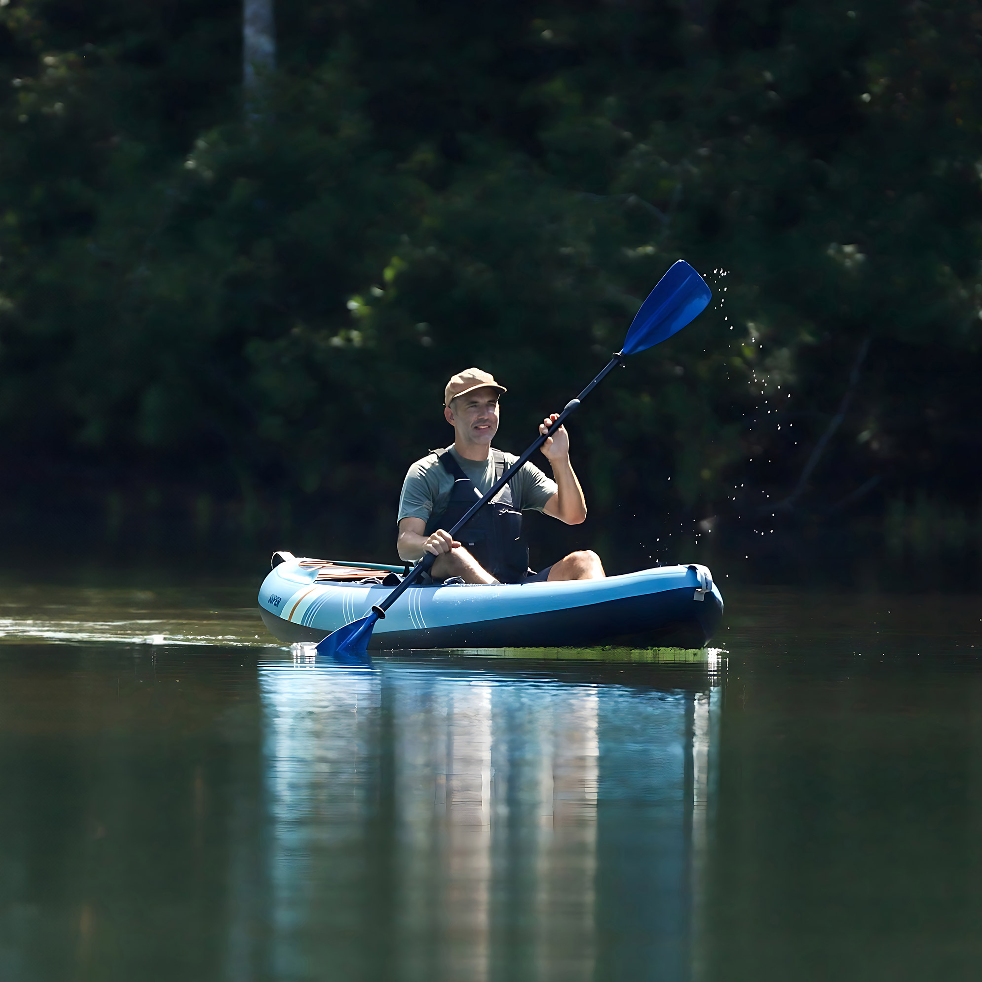 Eddie Bauer Super Inflatable Sit In Kayak | Costco