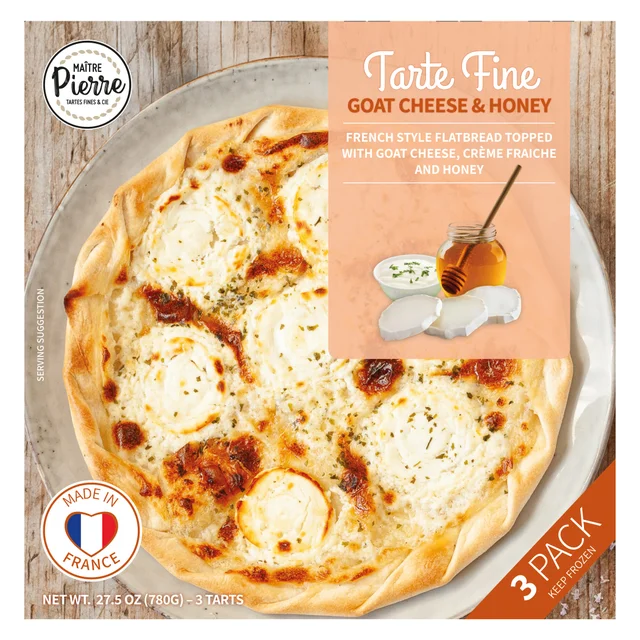 MAITRE PIERRE GOAT CHEESE & HONEY TARTS 27.5 OZ