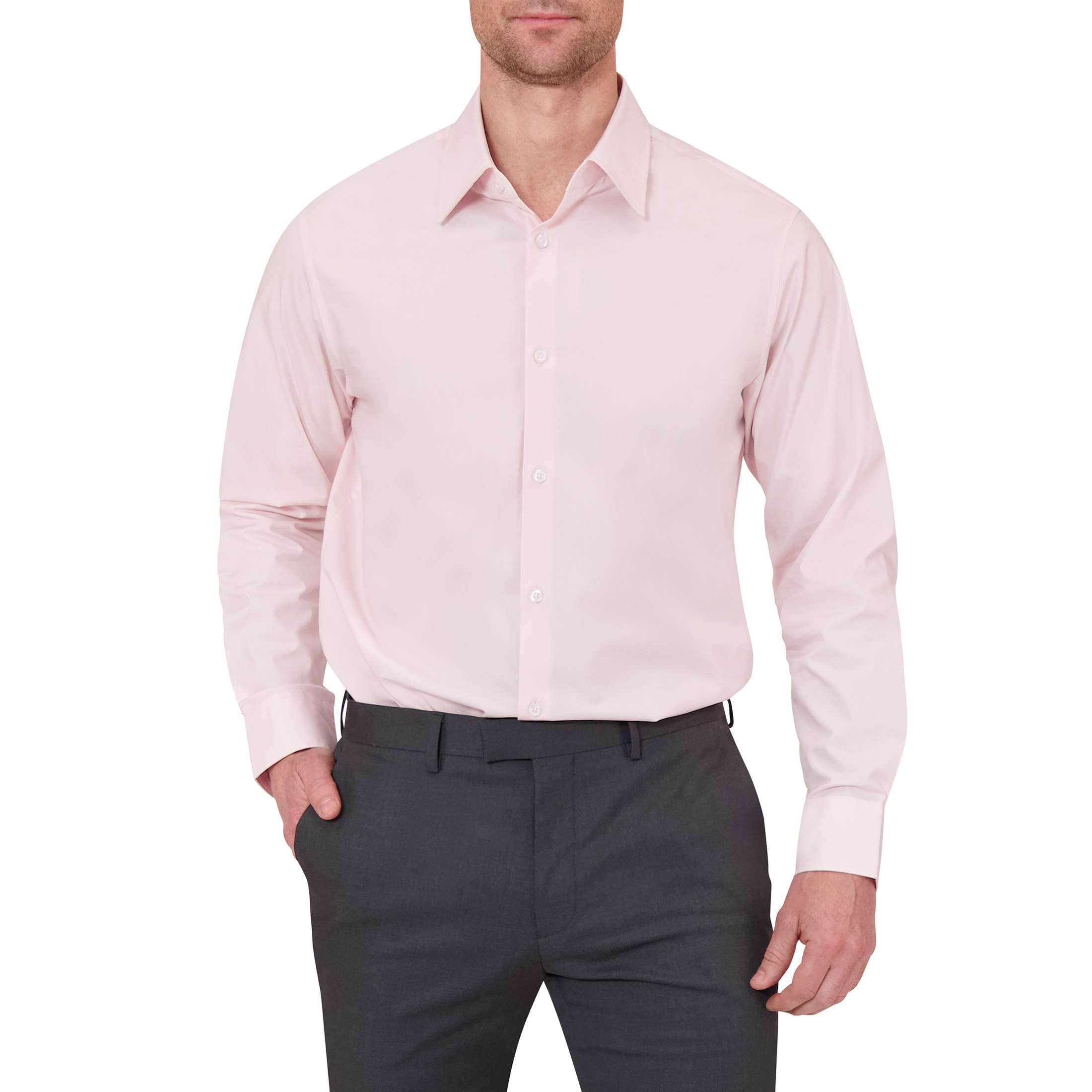 Modern English Men's Long Sleeve Dress Shirt