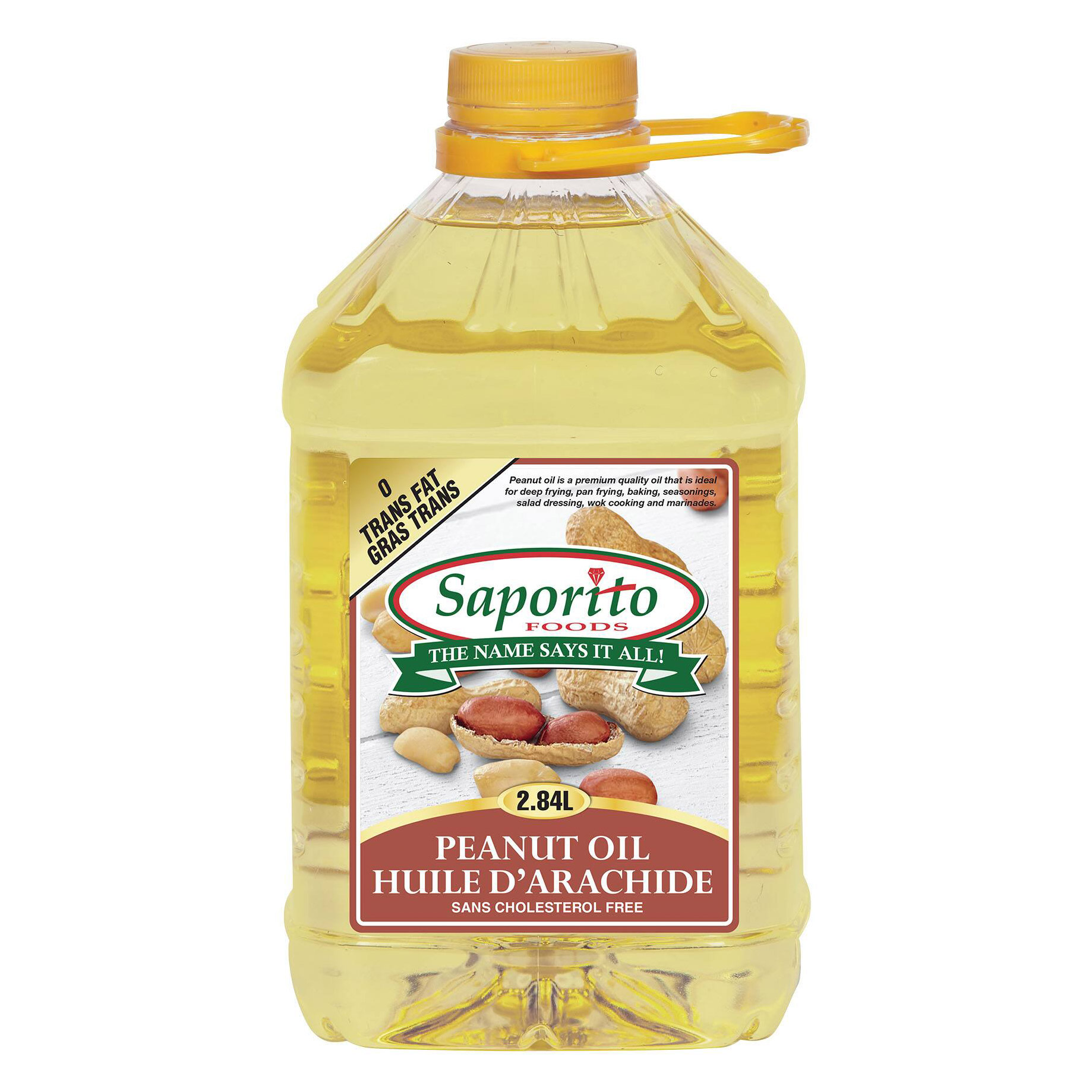 Saporito Peanut Oil 2.84 L