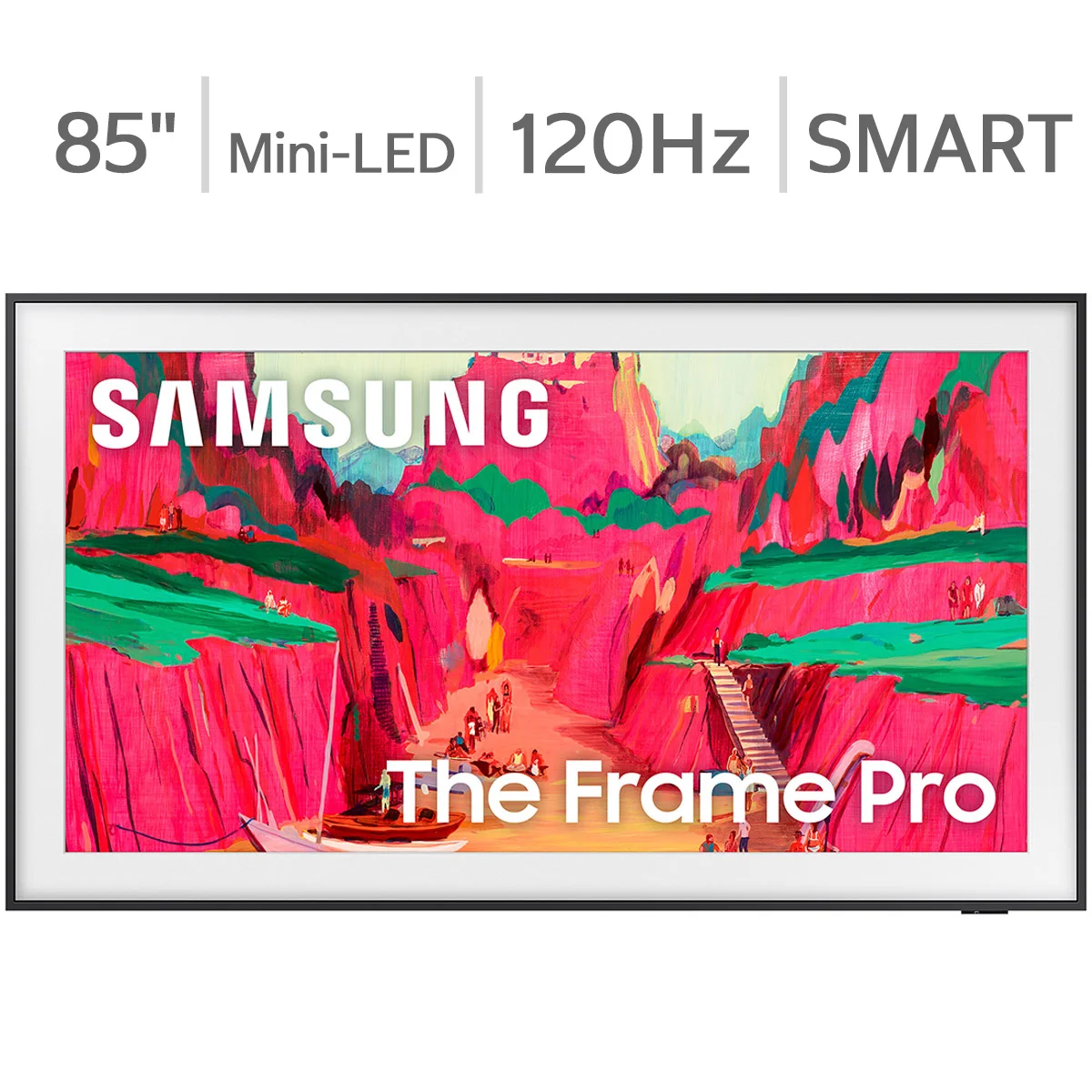 Samsung 85" Class - The Frame Pro Series - Neo QLED 4K Mini LED - Art Mode Vision AI Smart TV - Allstate 3-Year Protection Plan Bundle Included For 5 Years of Total Coverage*