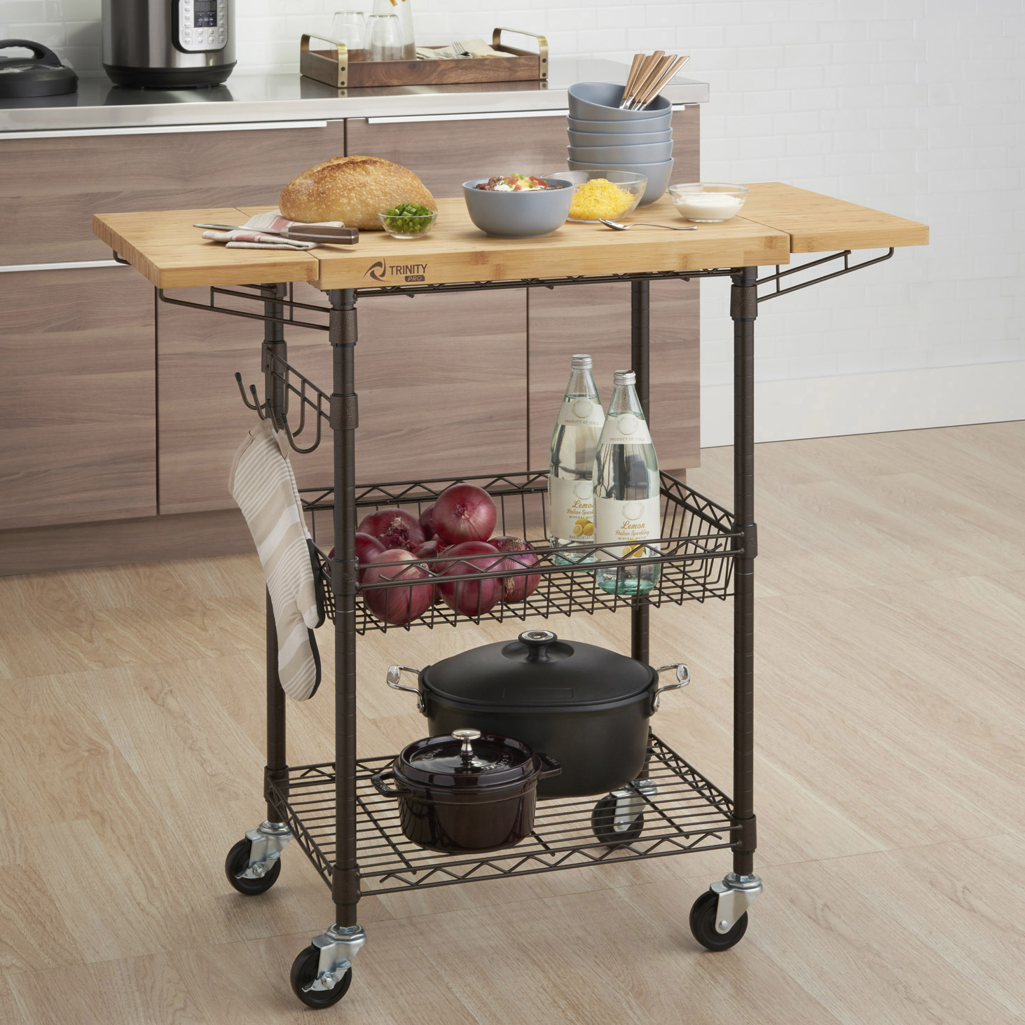 TRINITY PRO EcoStorage Kitchen Cart