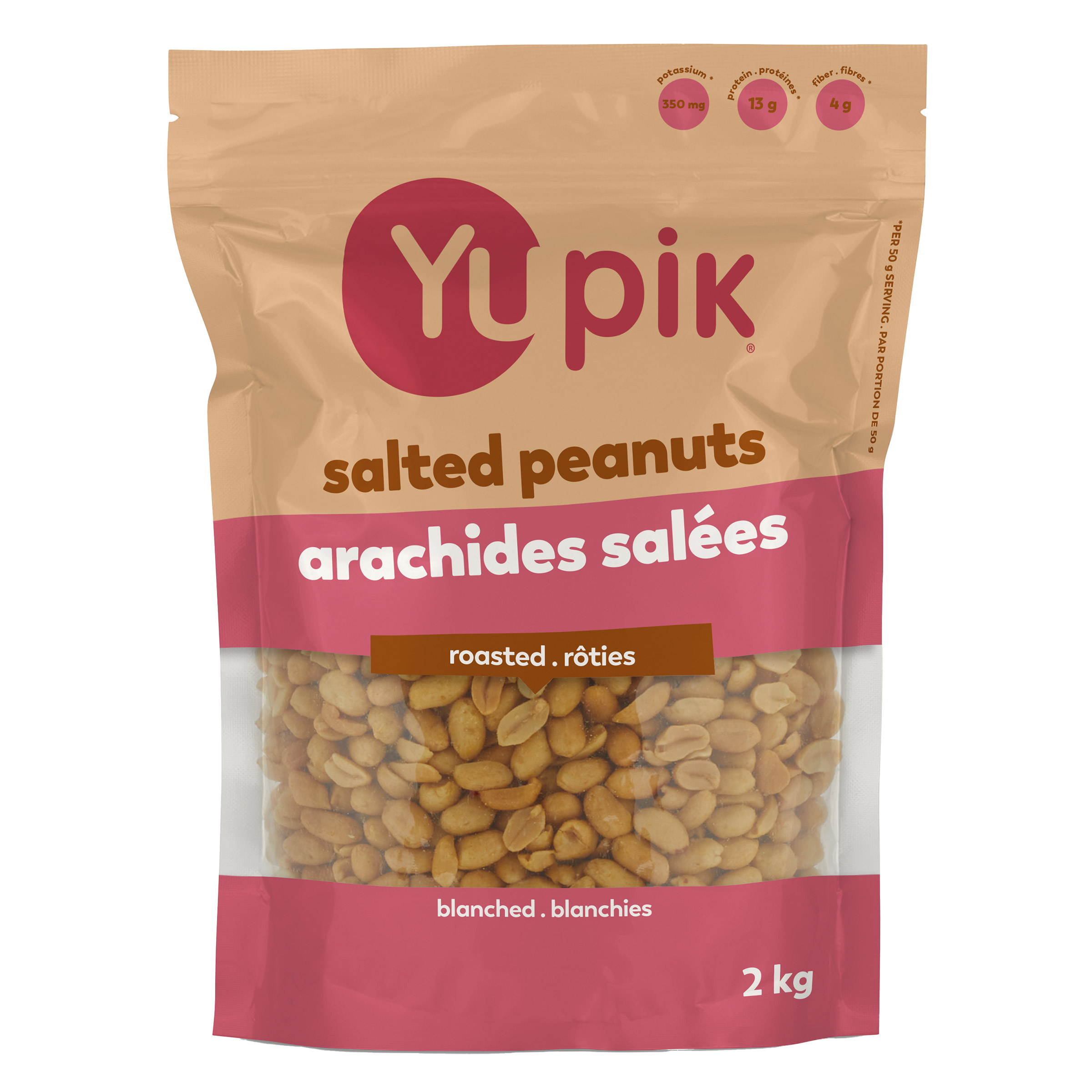 Yupik, Blanched Peanuts, 2 kg 