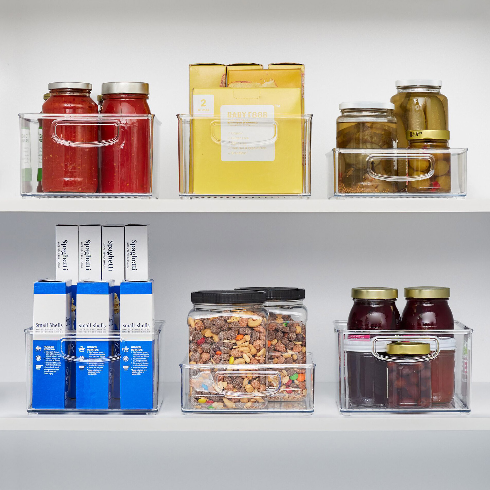 iDESIGN Pantry Bins  6-piece Set