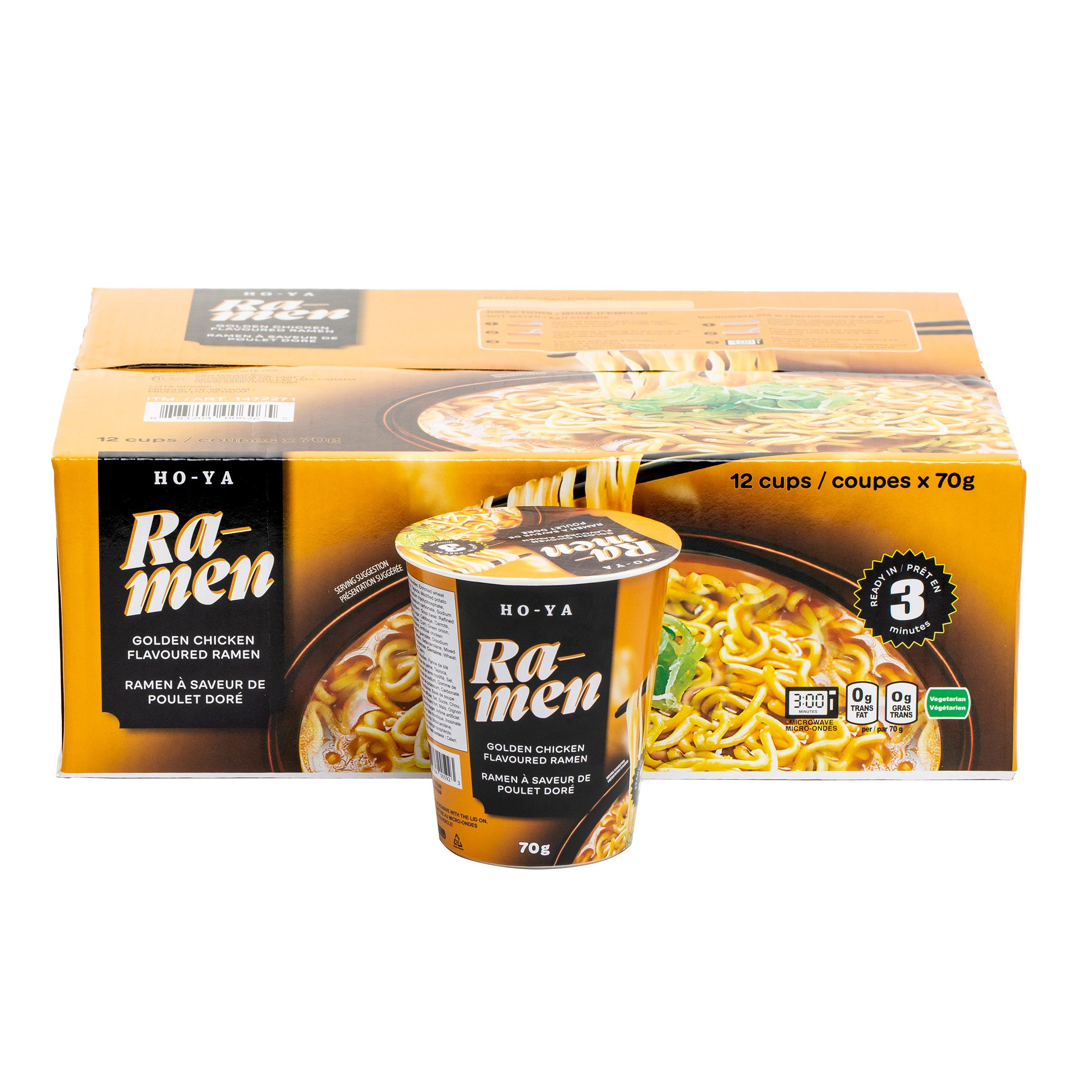 Ho-Ya Golden Chicken Flavoured Ramen, 24 × 70 g | Costco