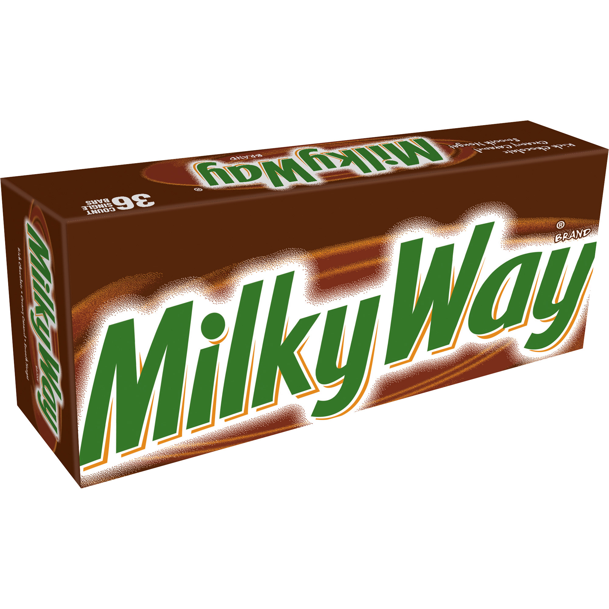 Milky Way Full Size Chocolate Candy  Caramel  1.84 oz  36-count