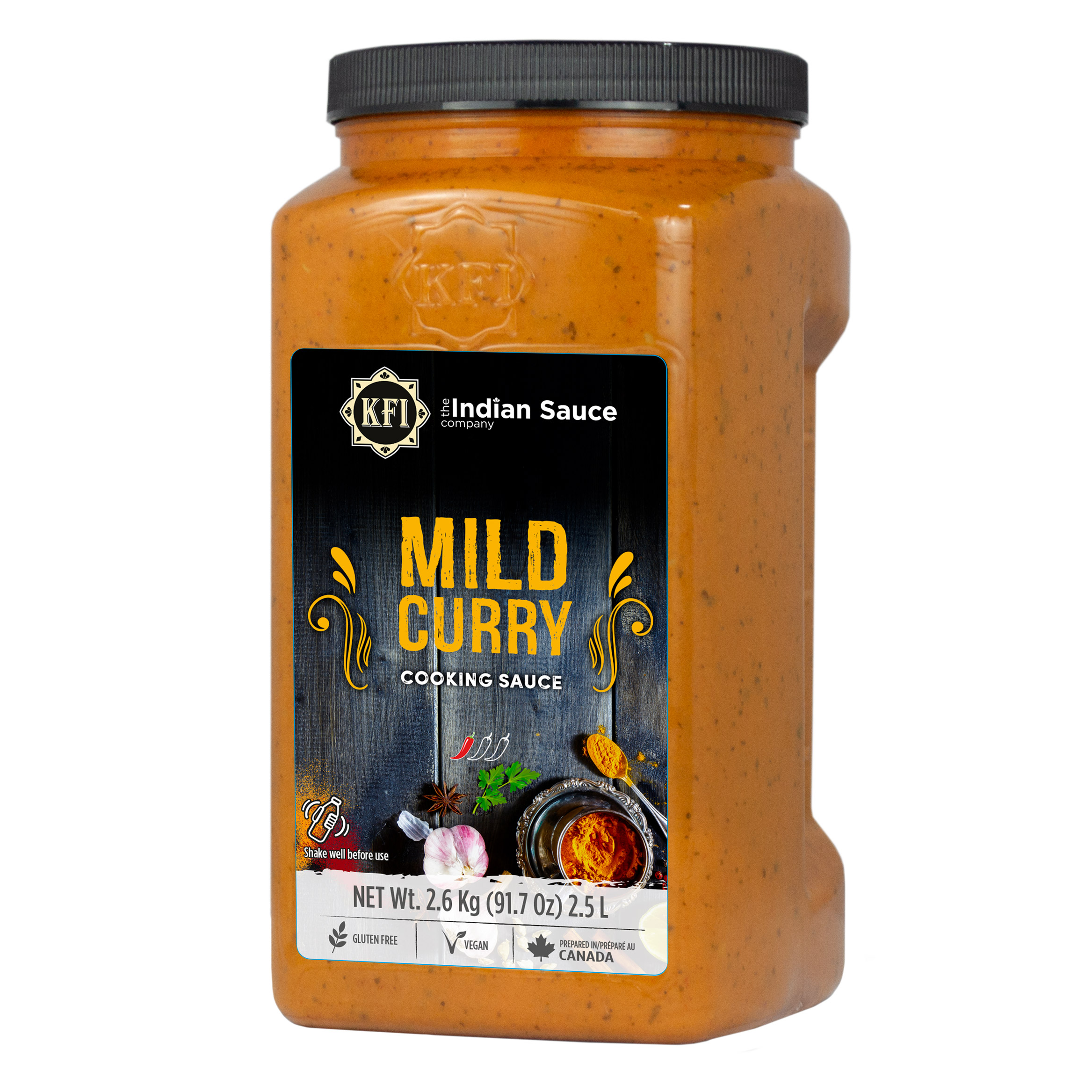 KFI Mild Curry Sauce, 2.5 L