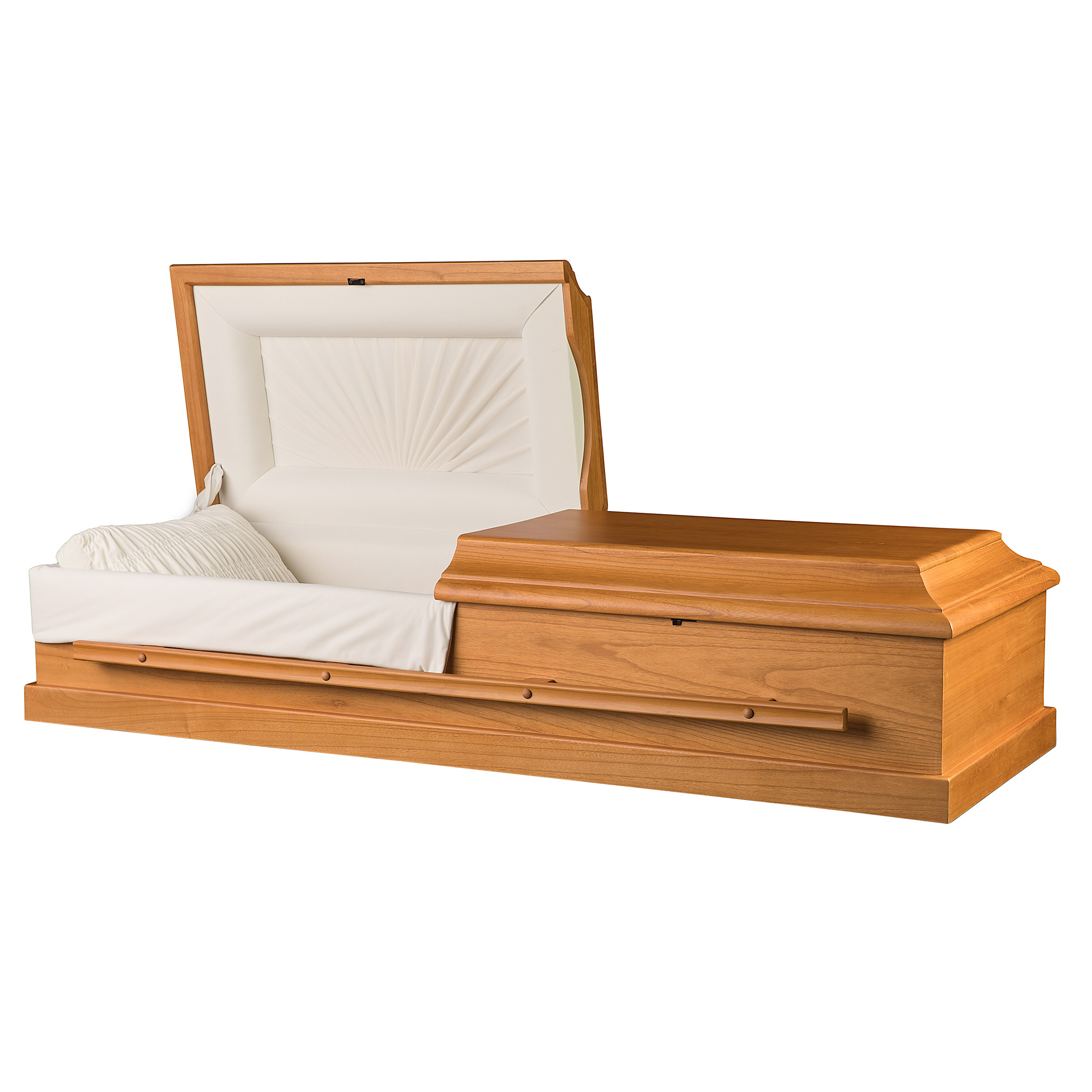 Walker Casket Hilltop Poplar Casket - Hilltop Expedited Shipping