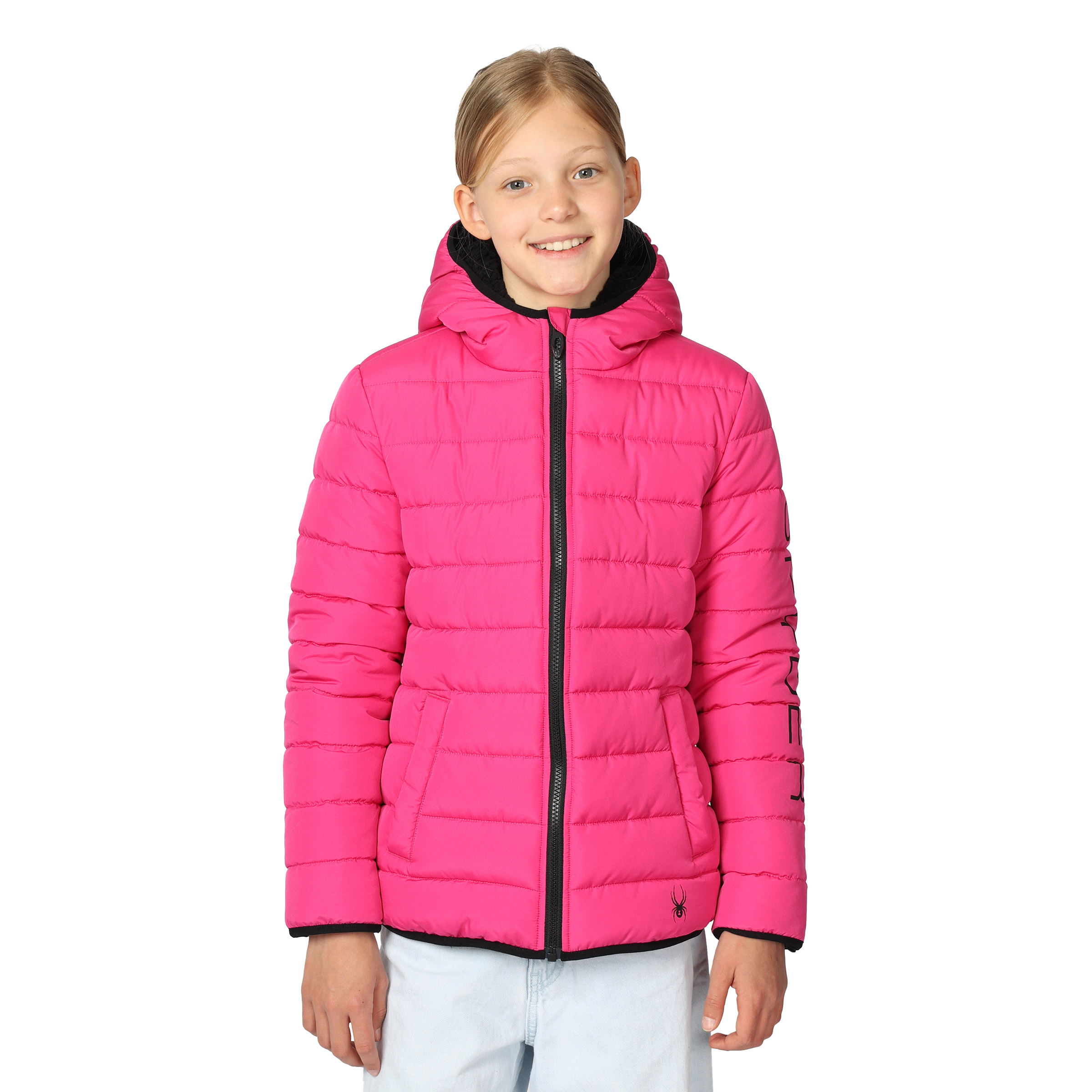 Spyder Kids Sherpa Lined Puffer Jacket