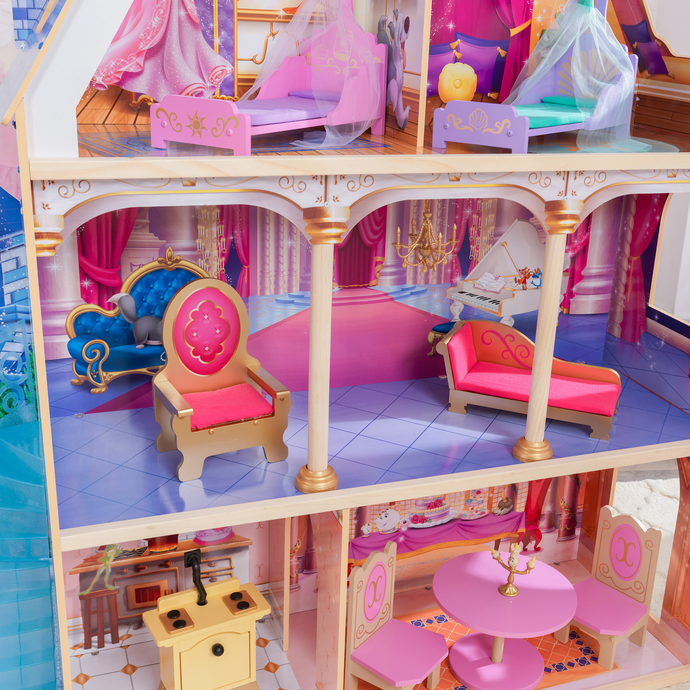 KidKraft Disney Princess Magnificent Dreams Castle Dollhouse | Costco