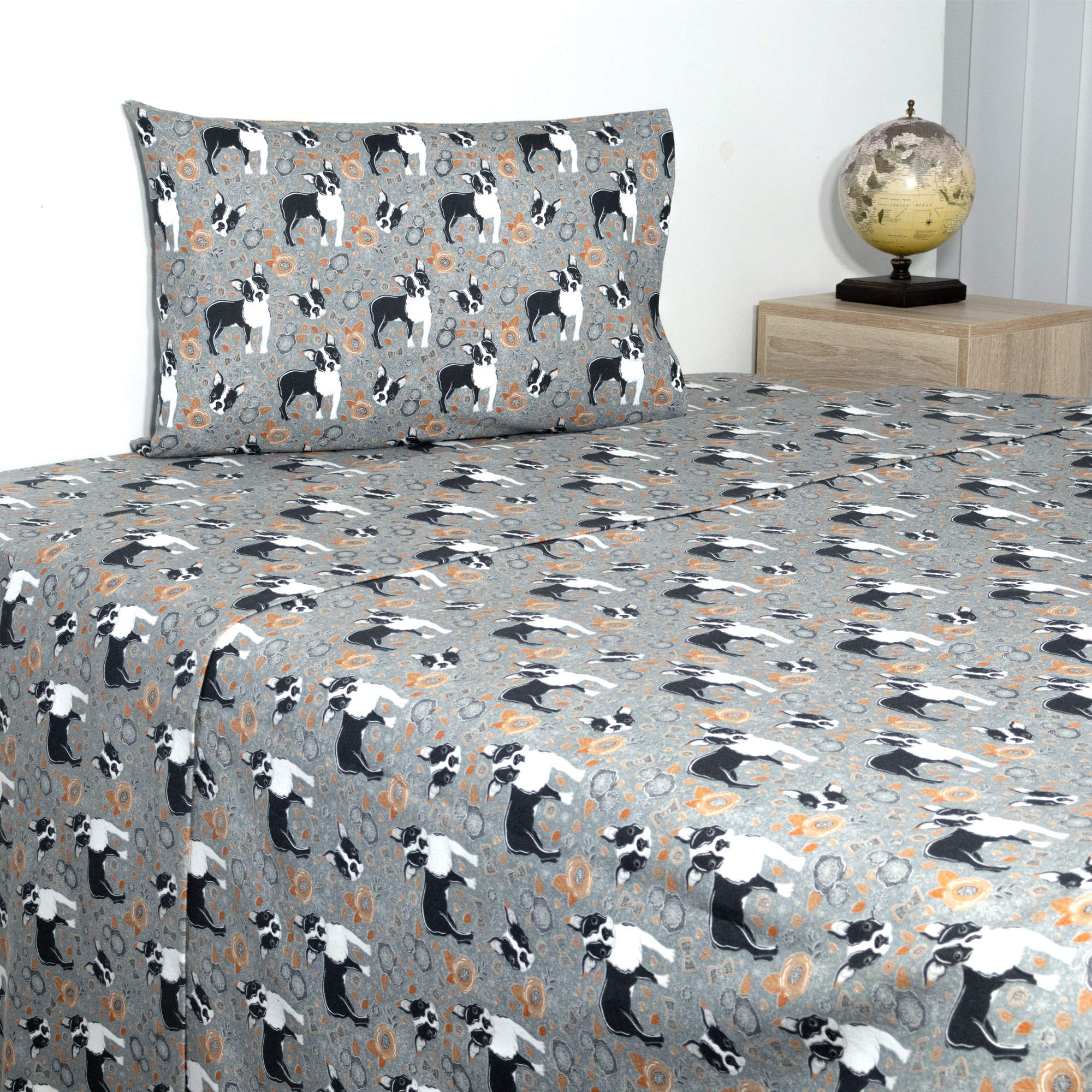 Portuguese Flannel 3-piece Sheet Set, Twin | Costco