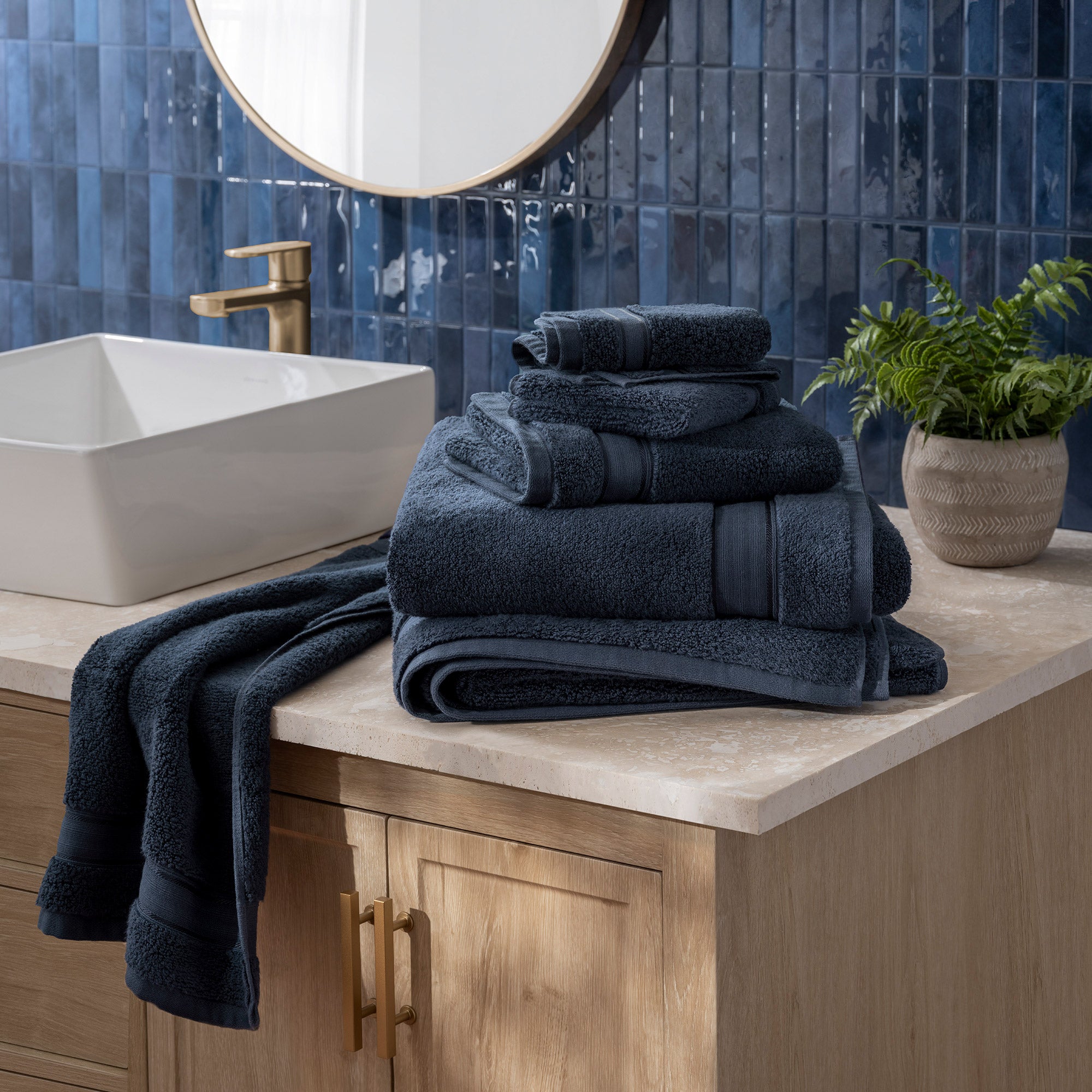 Purely Indulgent 100% Egyptian Cotton Towels, 6-piece Set | Costco