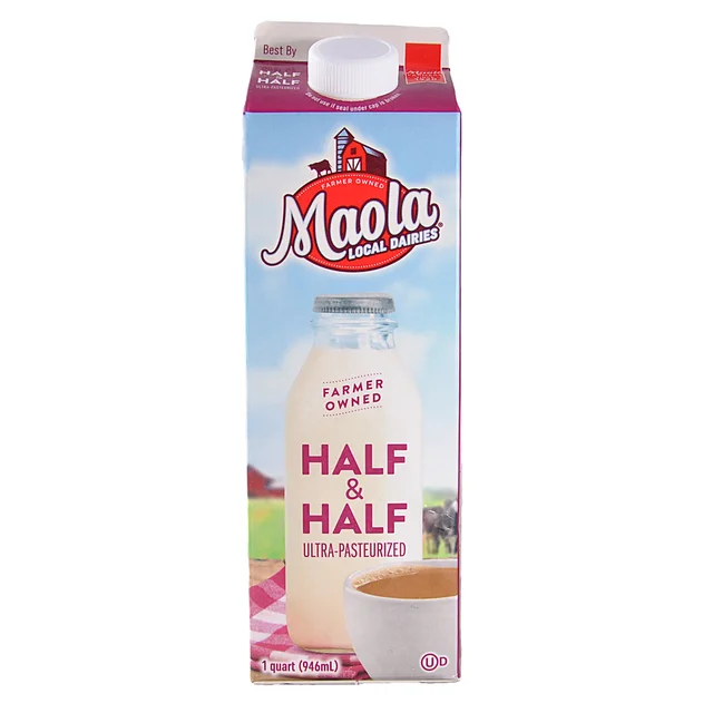 Maola Half & Half, 1 qt