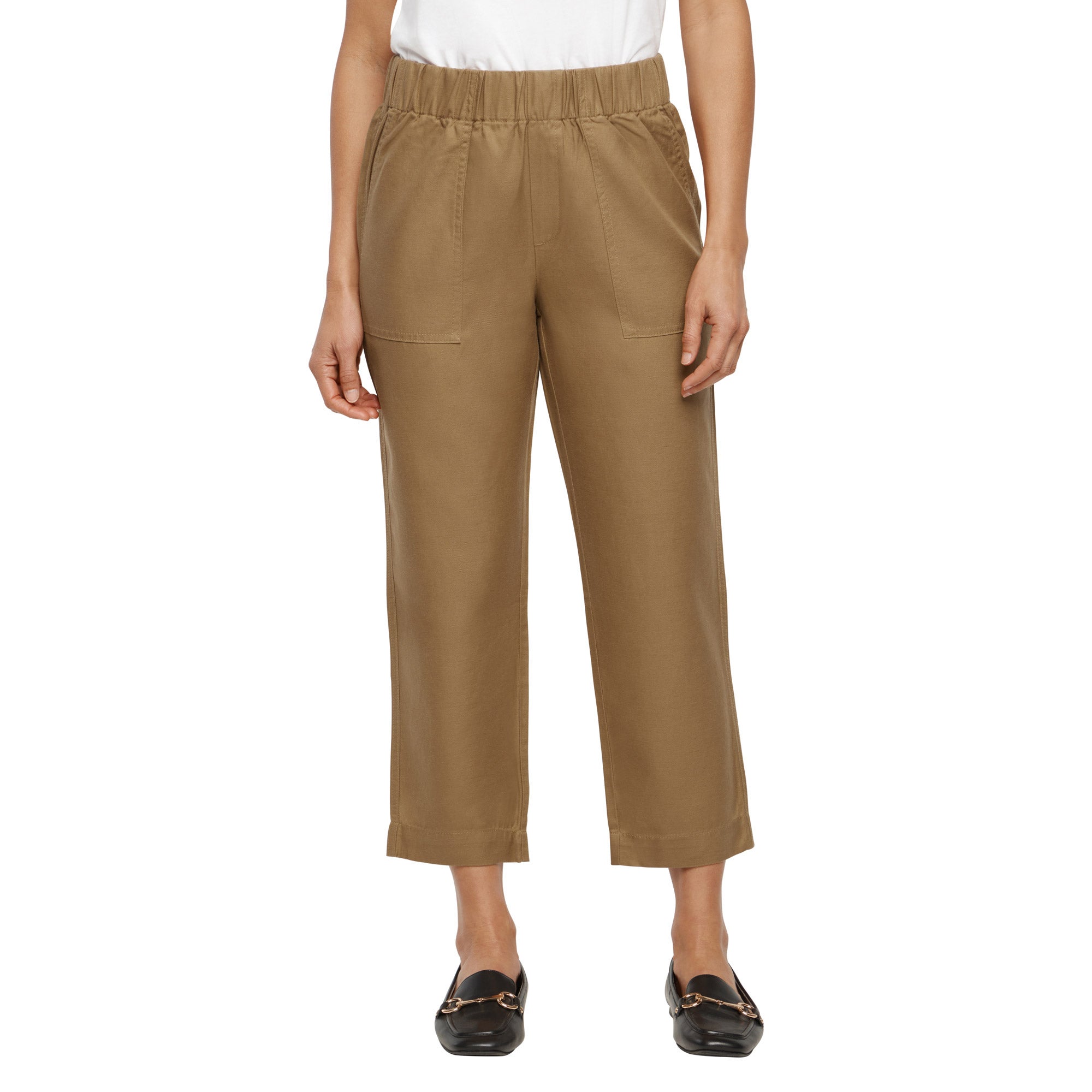 Banana Republic Women's Tapered Crop Pull-On Pant