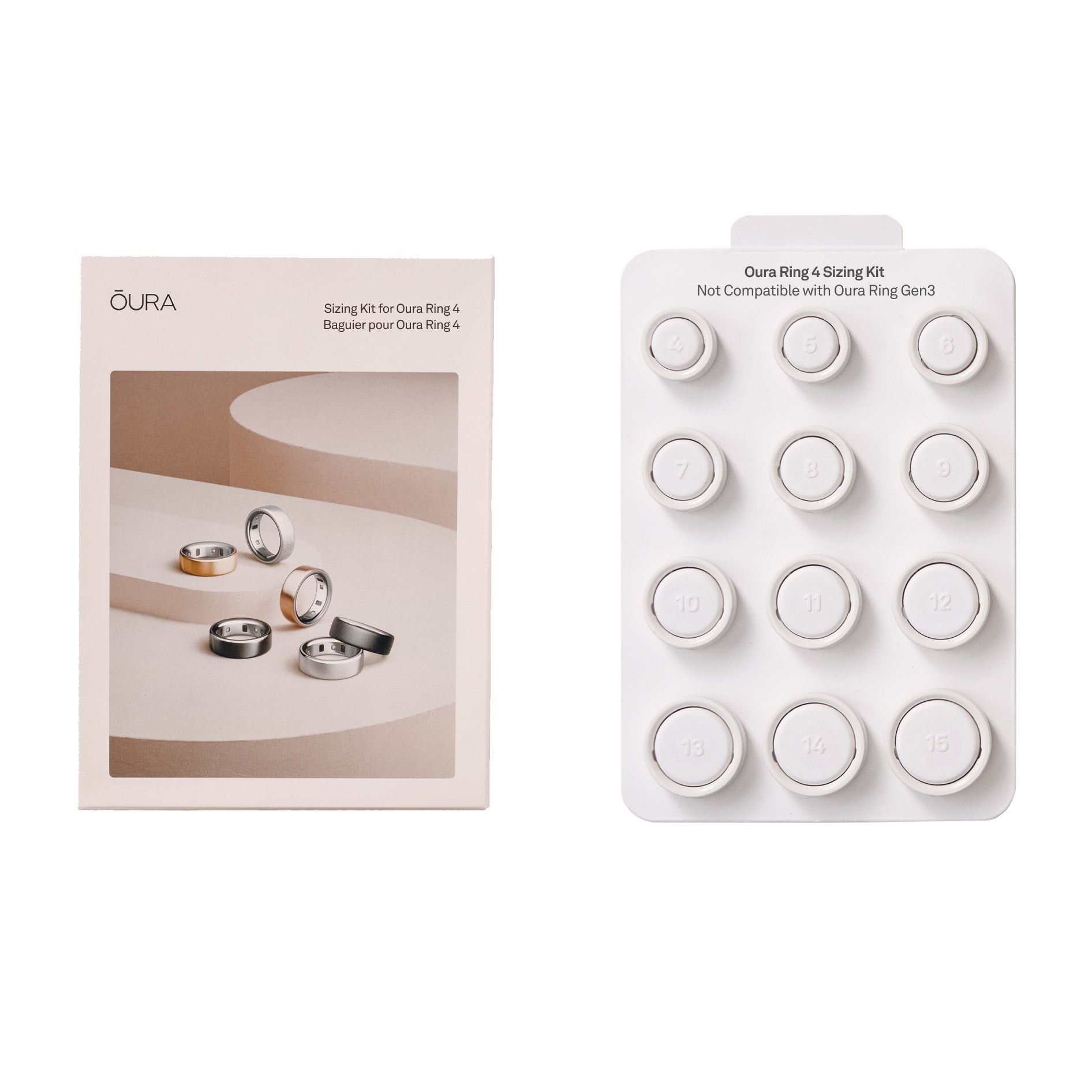Oura Ring 4 Sizing Kit | Costco