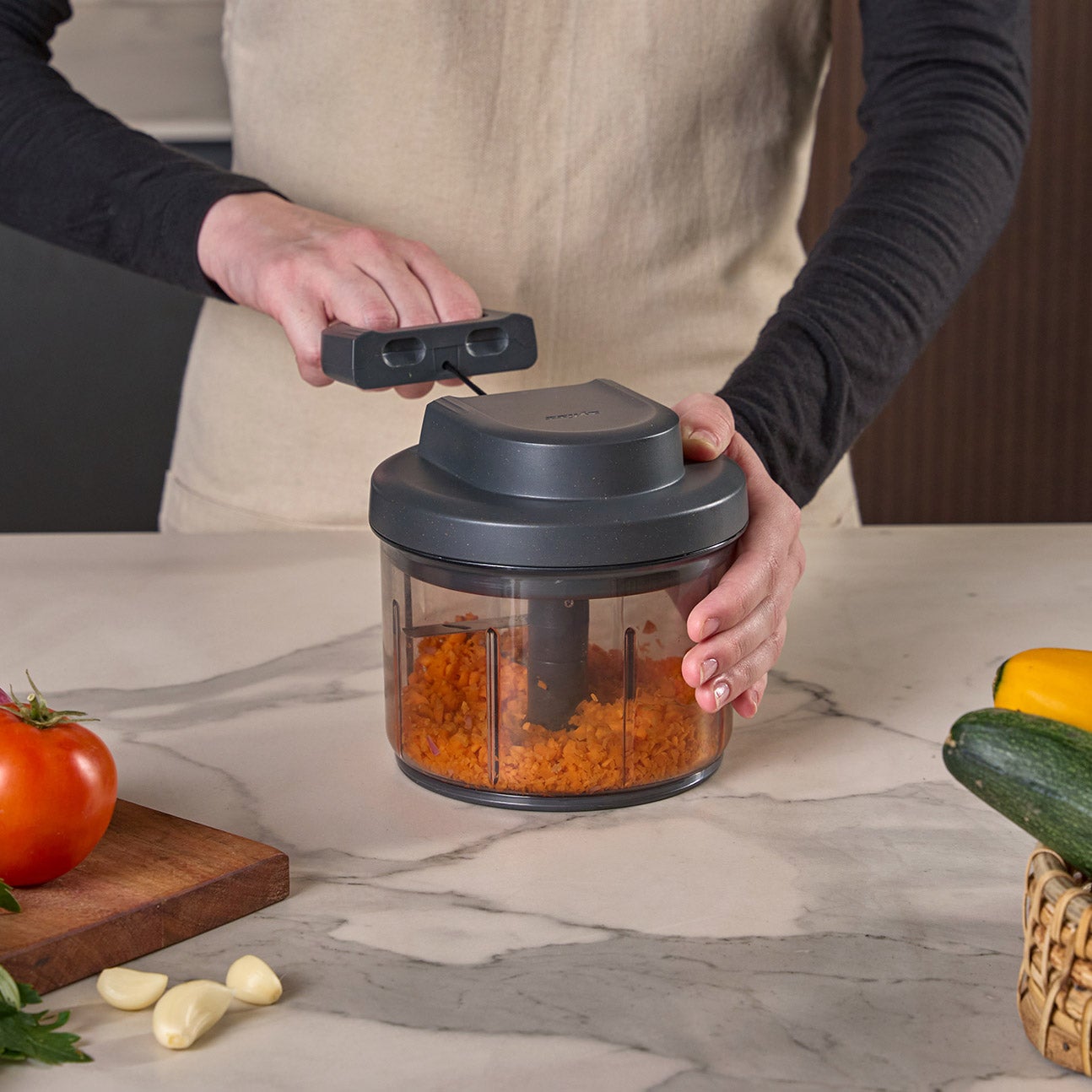 Zyliss Easy Pull Food Processor | Costco