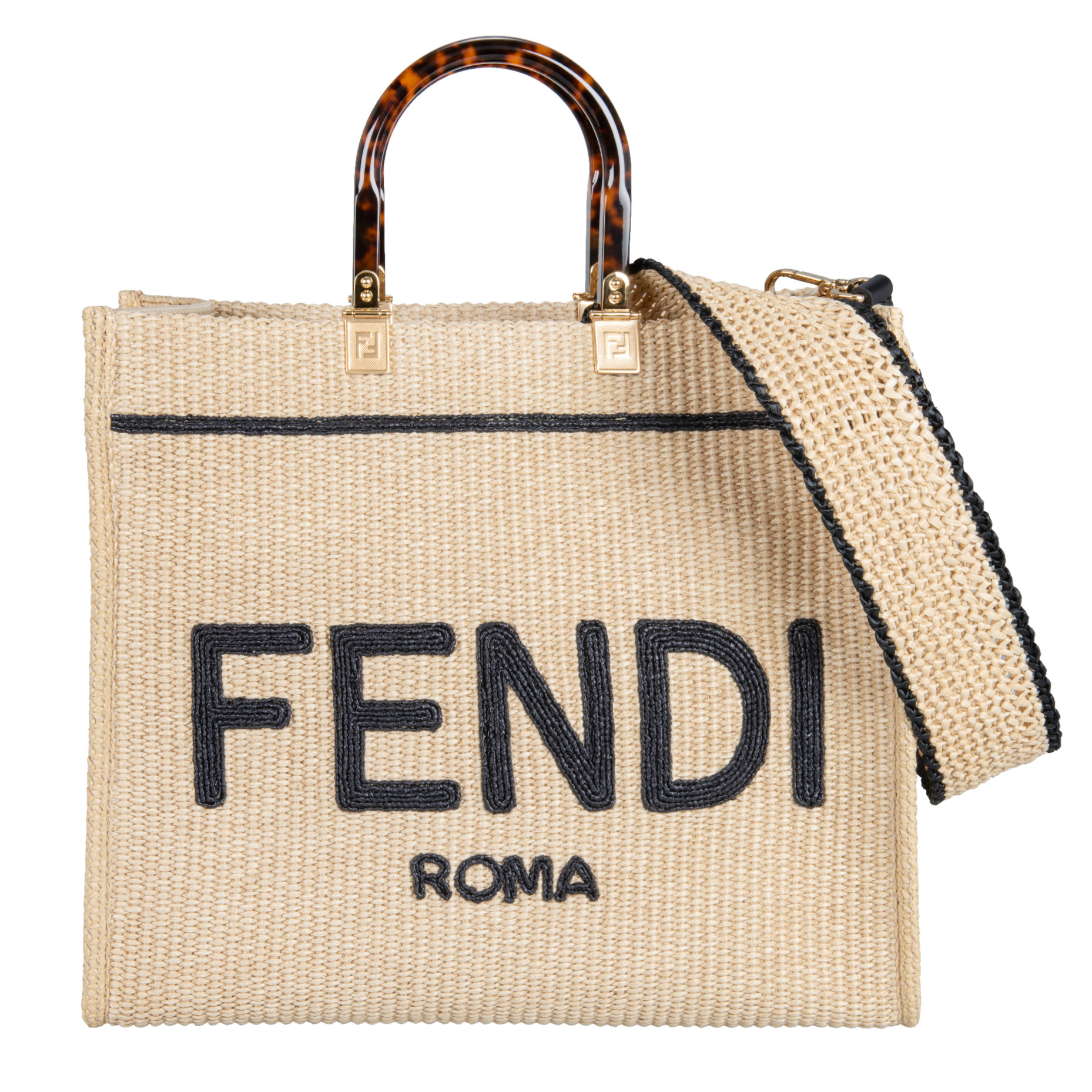 Fendi Sunshine Tote Bag, Natural | Costco