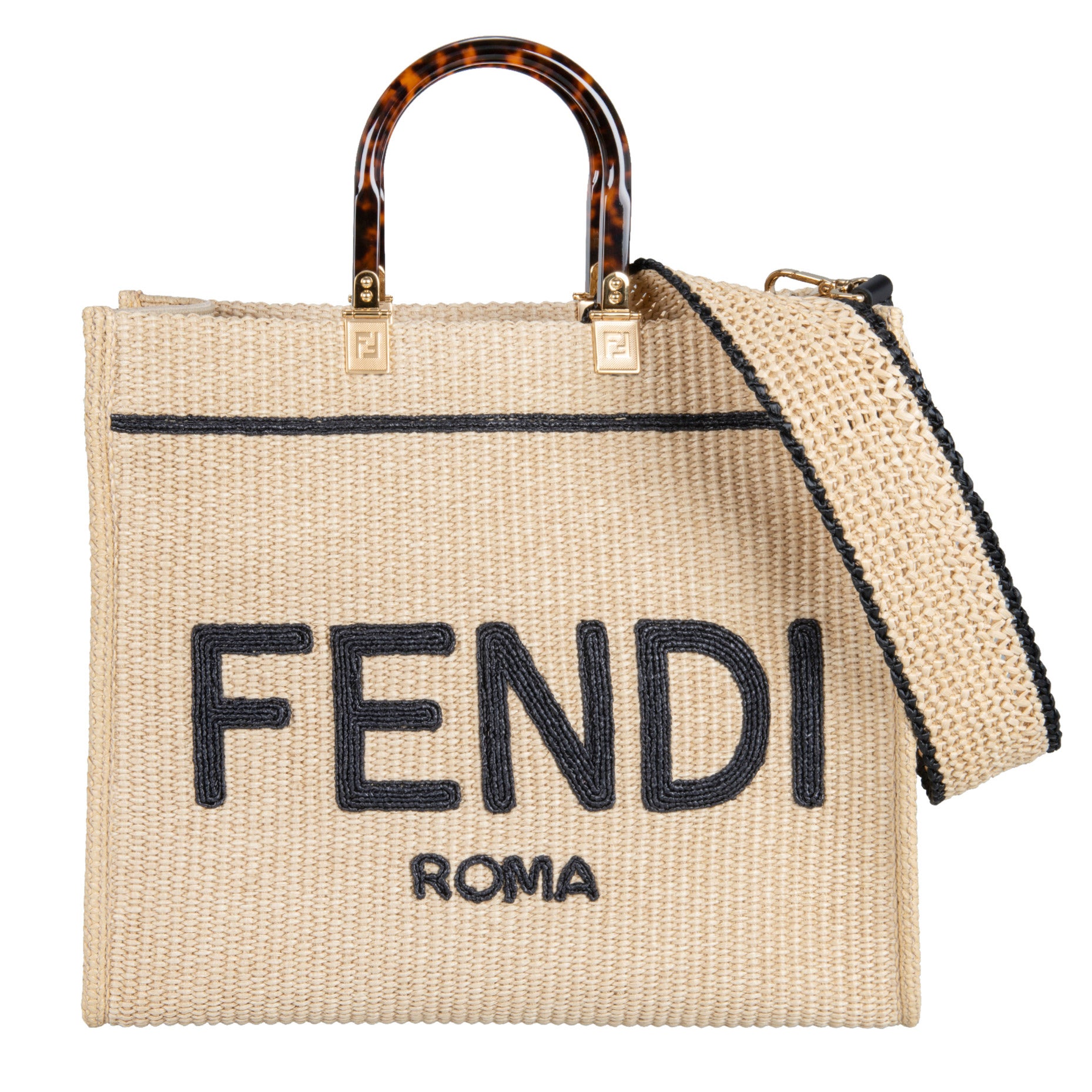 Fendi Sunshine Tote Bag, Natural | Costco