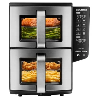 GOURMIA 11 QUART DOUBLE DECKER AIR FRYER