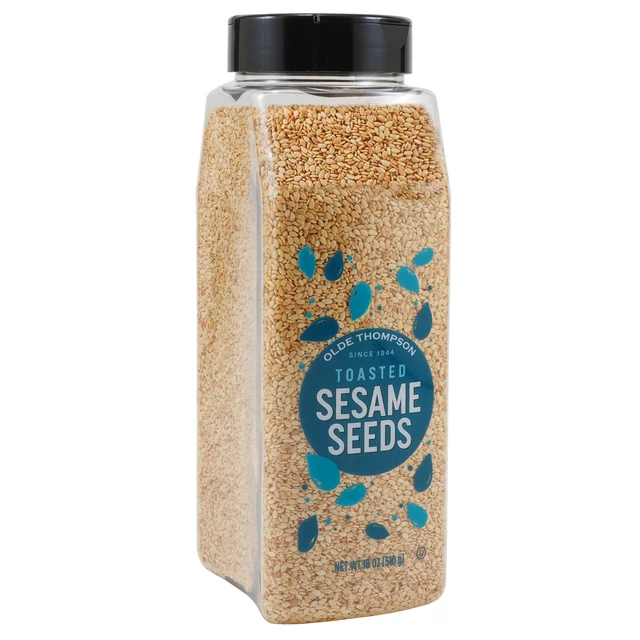 OLDE THOMPSON TOASTED SESAME SEEDS 18 OZ (1.12 LBS)
