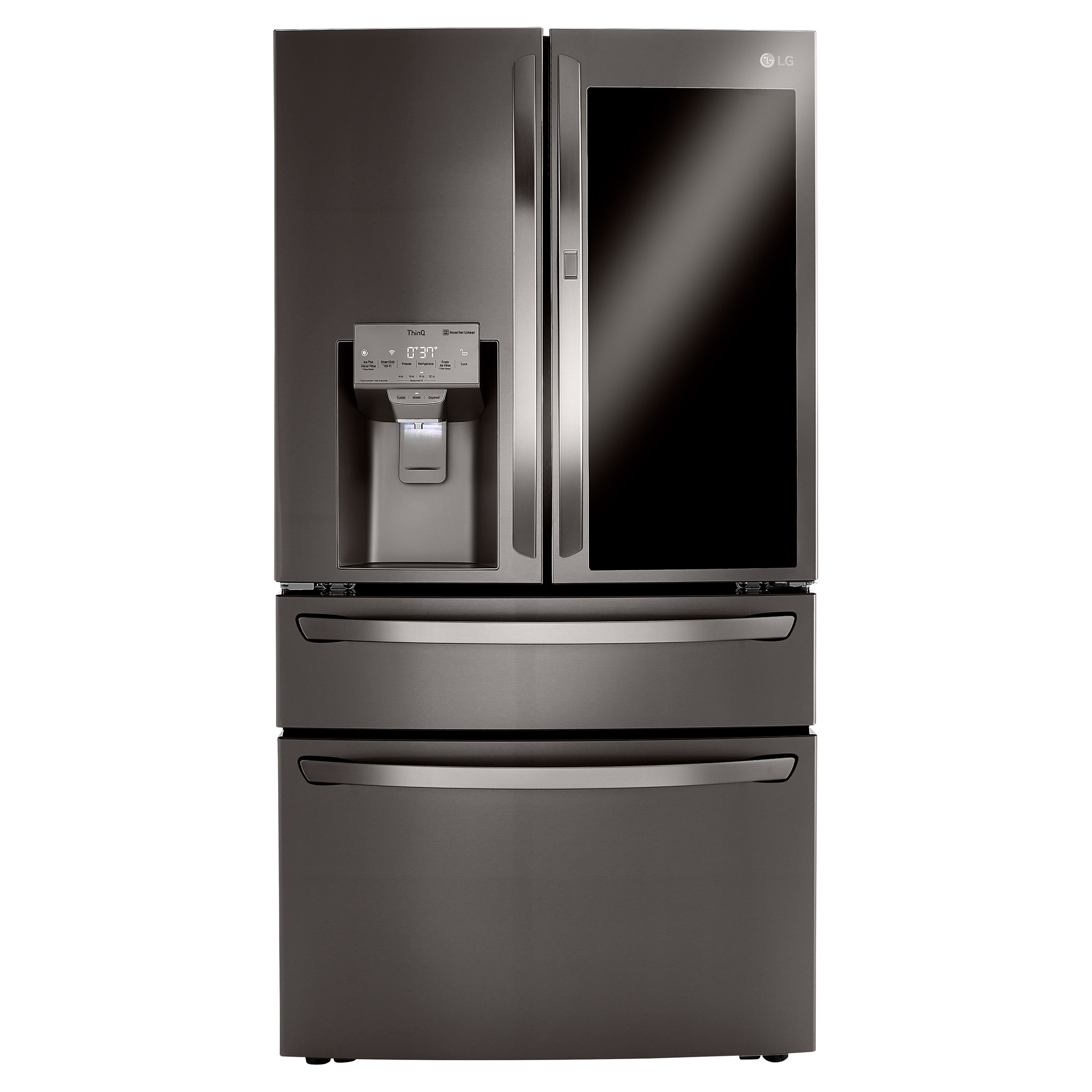 LG 22.5 cu. ft. InstaView Door-in-Door Counter-Depth Refrigerator with Craft Ice