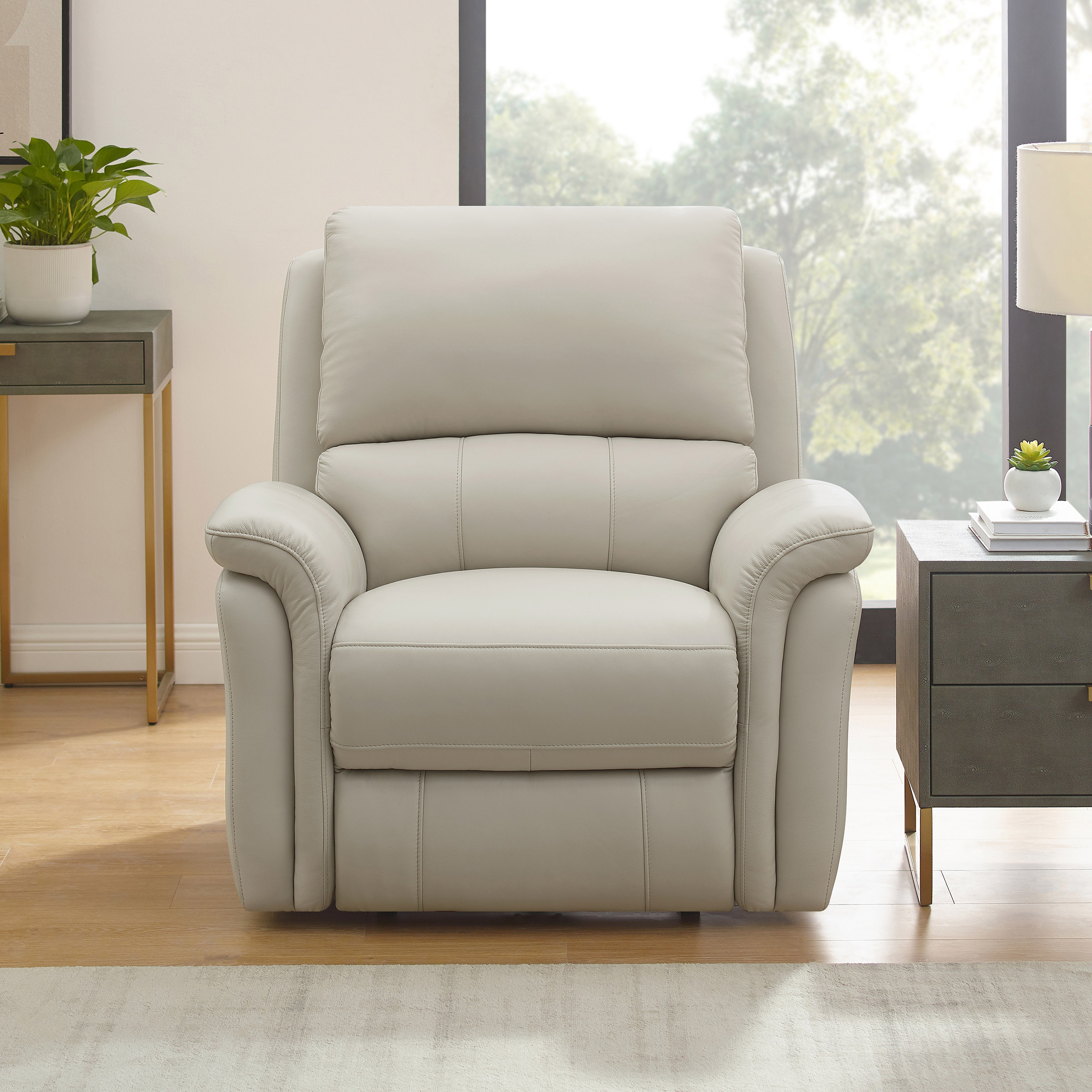 Prospera Home Marner Top grain Leather Power Reclining Chair
