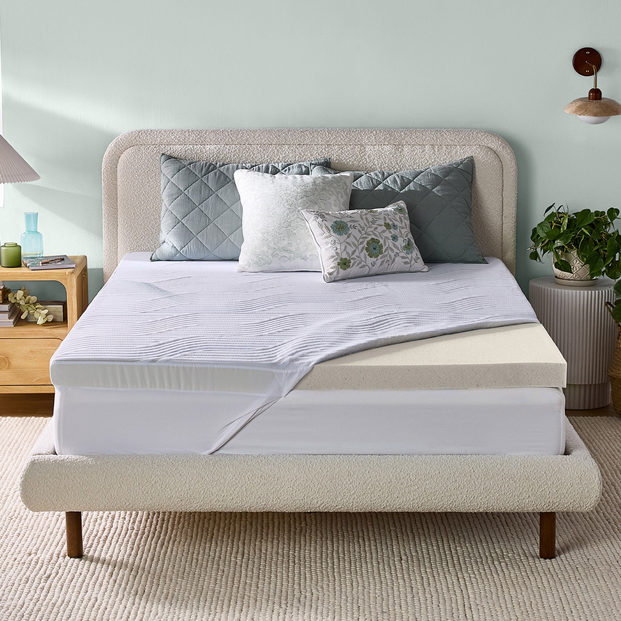 Novaform SoFresh Plus Gel Memory Foam Mattress Topper | Costco